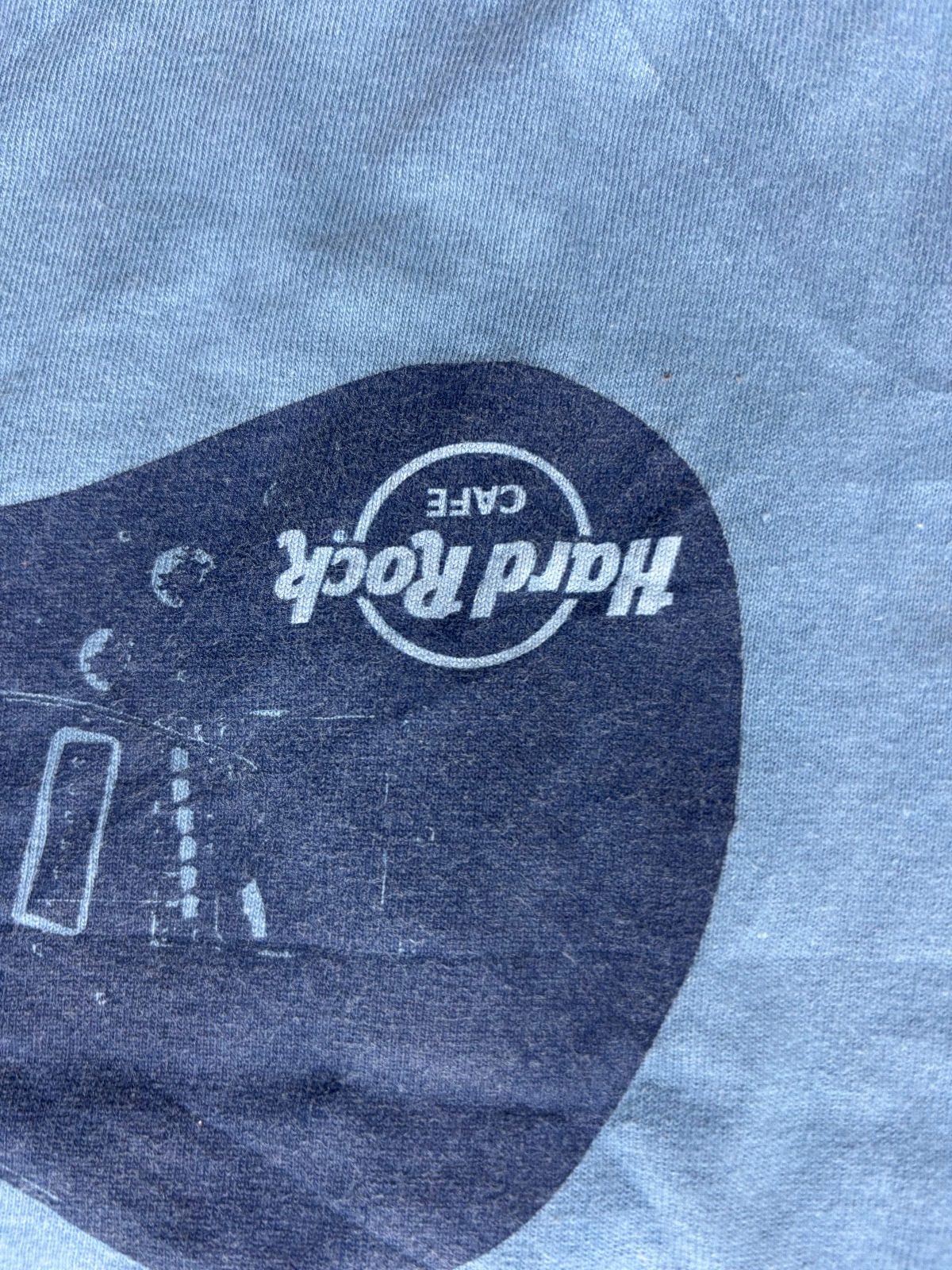 Camiseta de guitarra del Hard Rock Cafe, foto 4