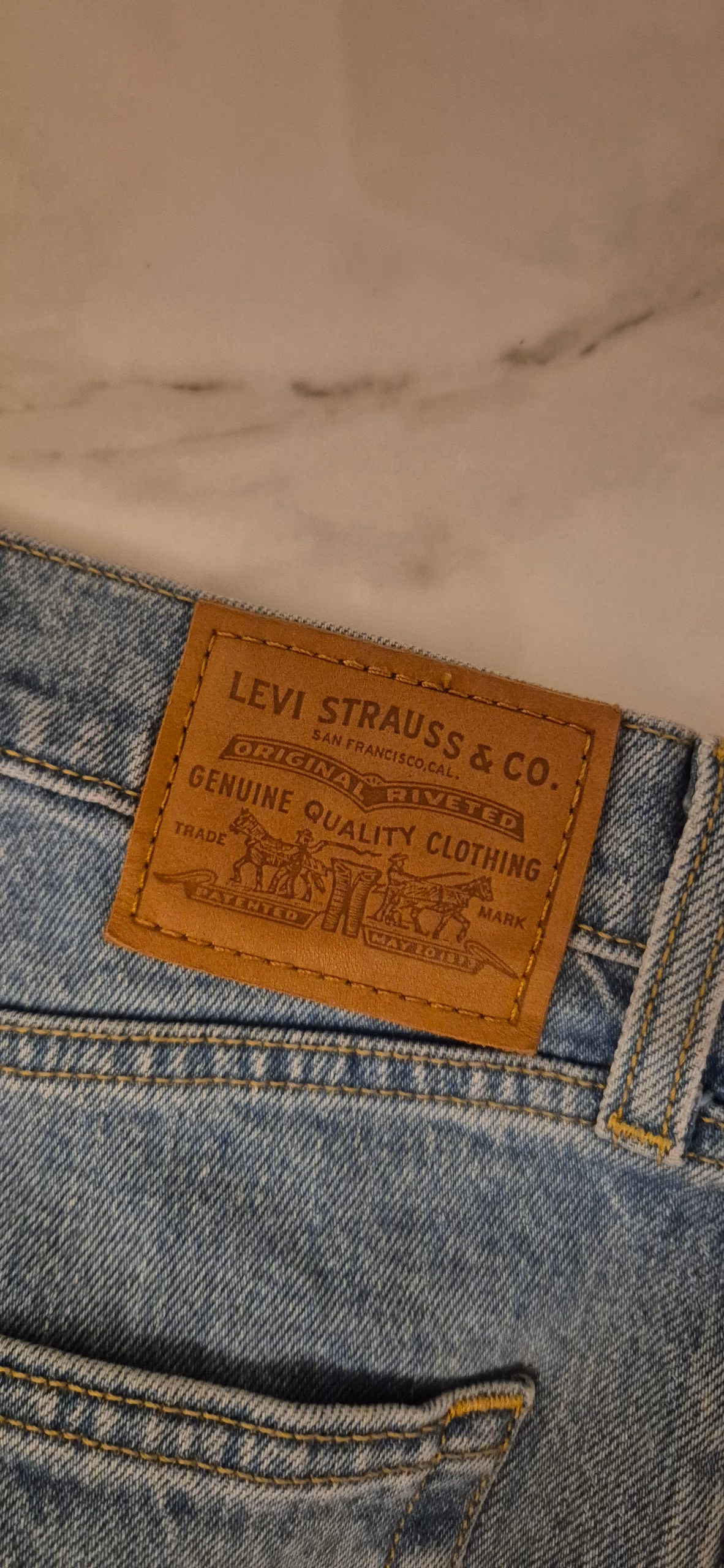 Levi's Ribcage Straight Leg Jeans duo, photo 3