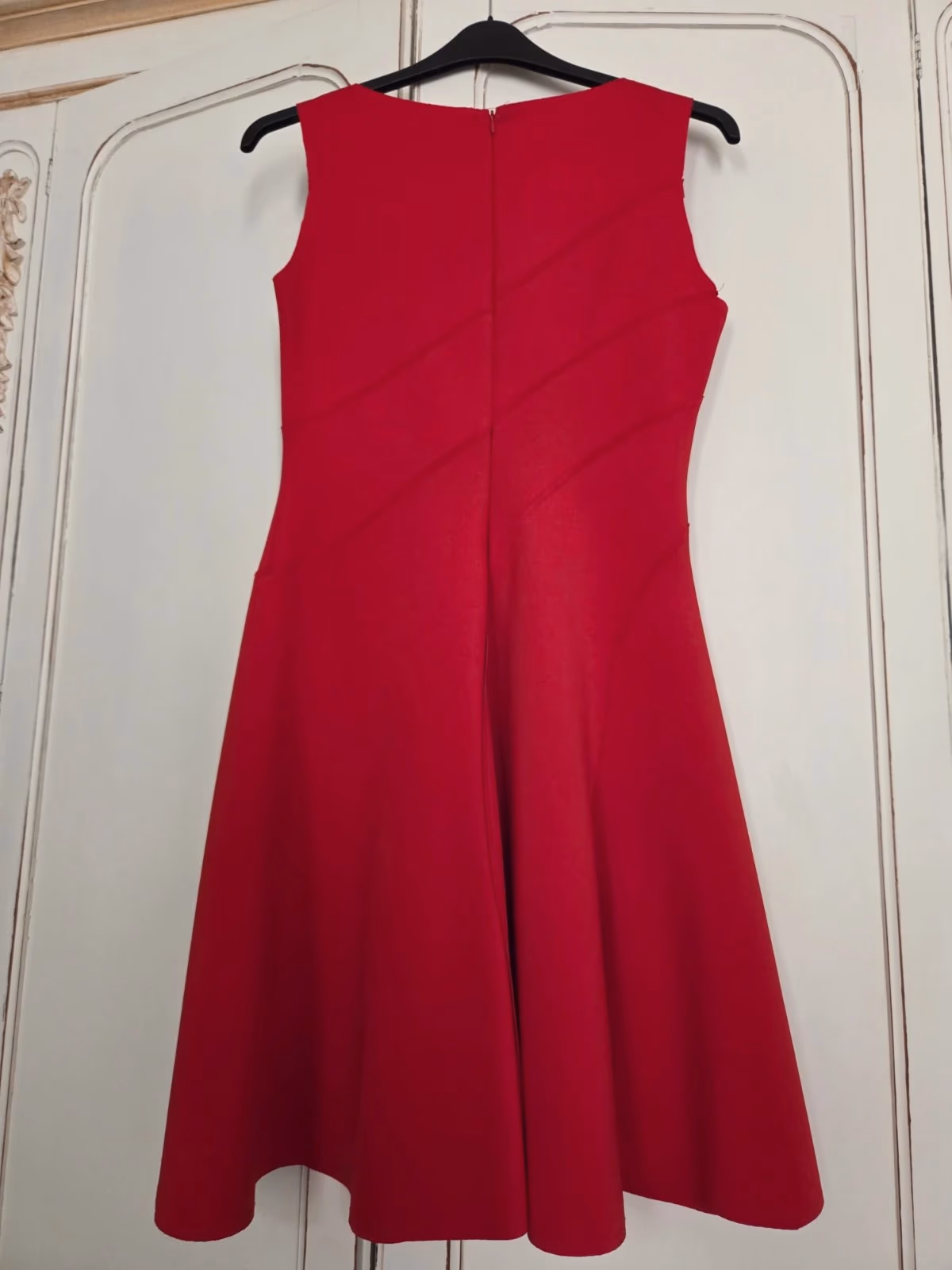 Abito midi rosso di Sandro Ferrone, foto 2