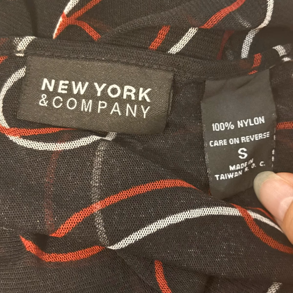 New York & Company Mesh Top Y2K, photo 6