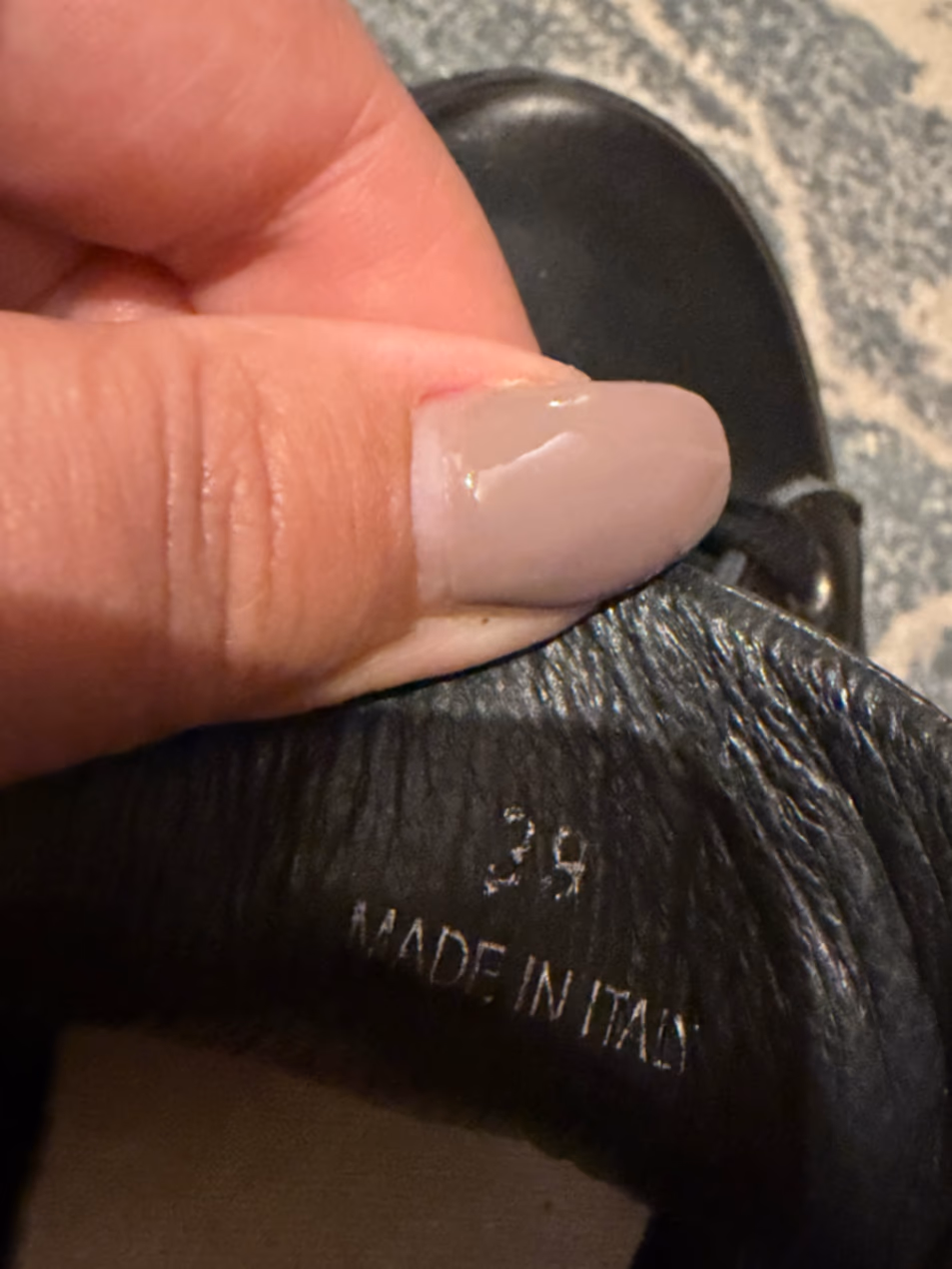 Patrizia Pepe Black Leather Trainers, photo 8
