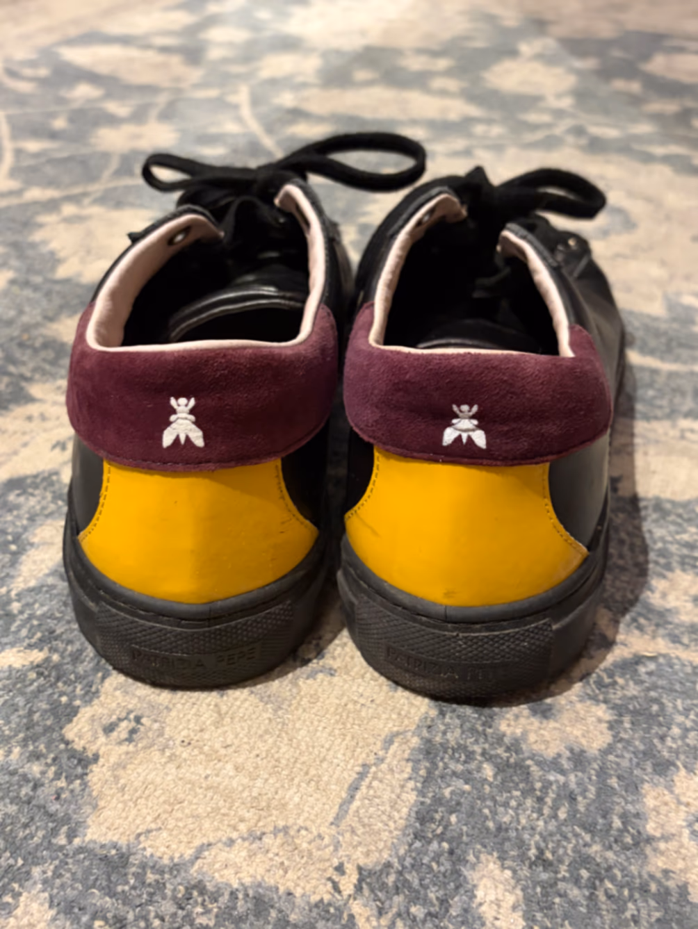 Patrizia Pepe Black Leather Trainers, photo 5