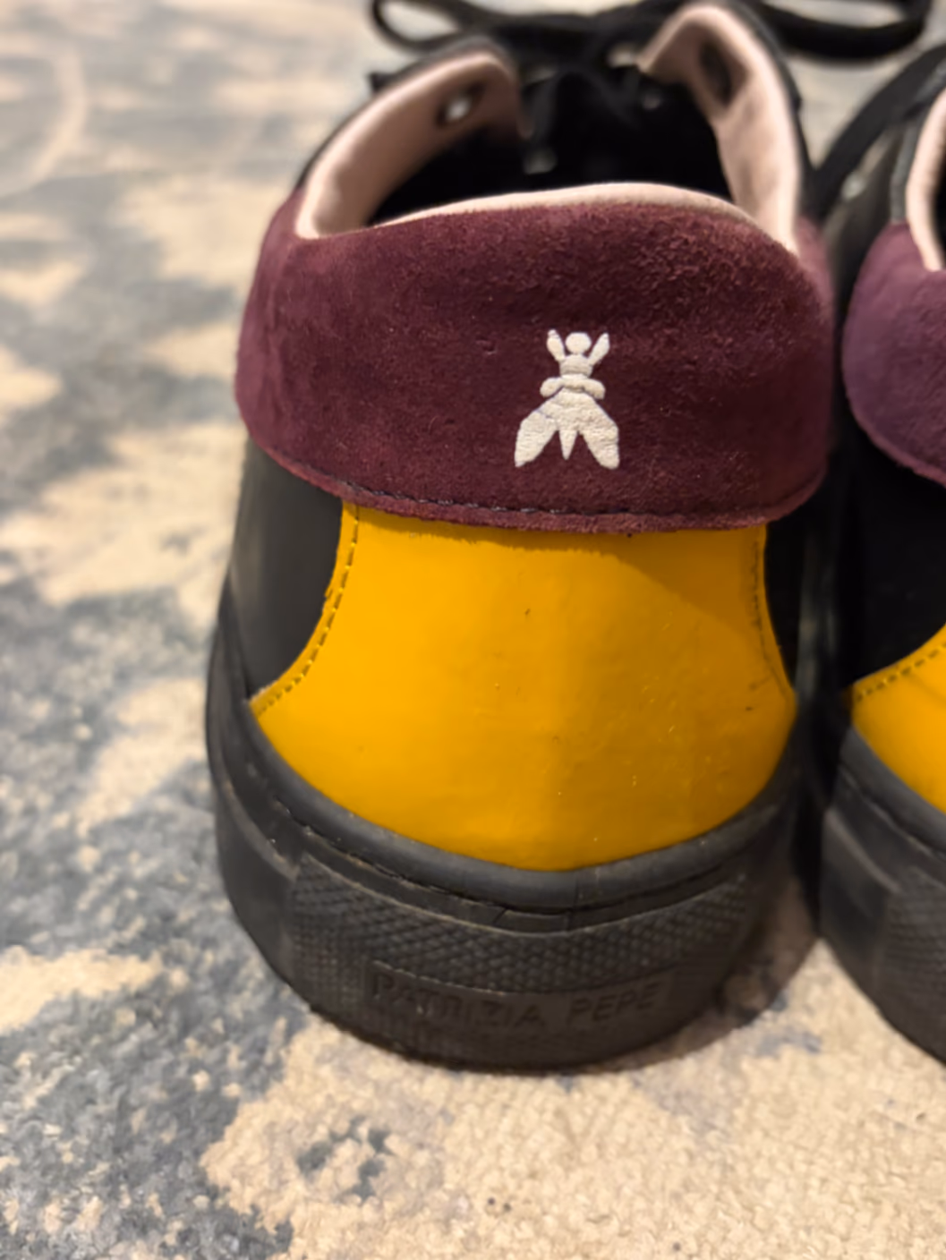 Patrizia Pepe Black Leather Trainers, photo 4