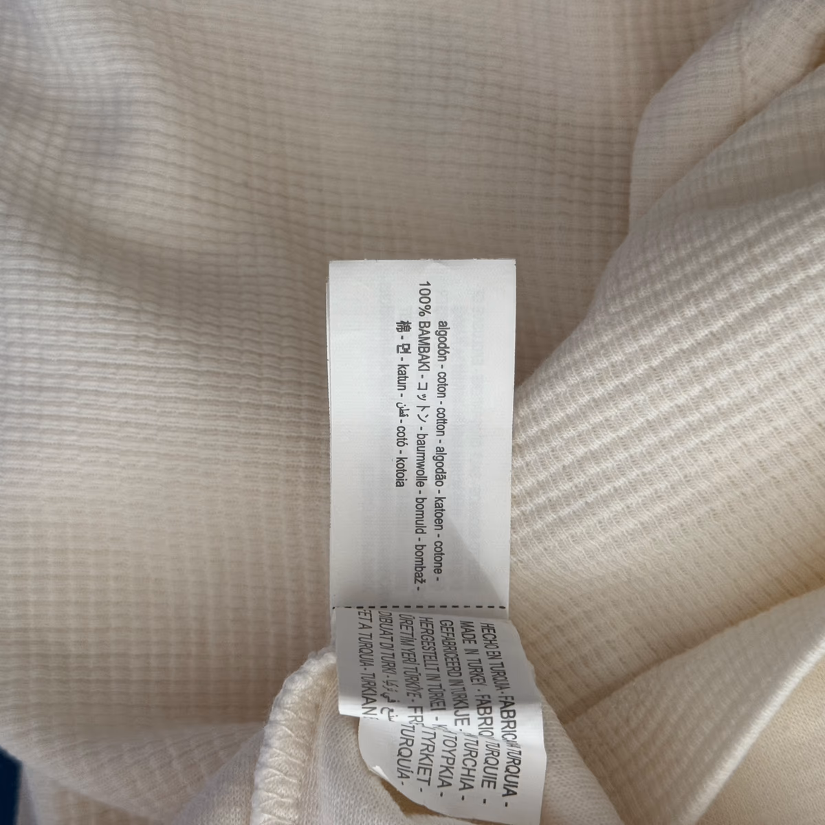 Zara Waffle Texture T-Shirt, photo 4