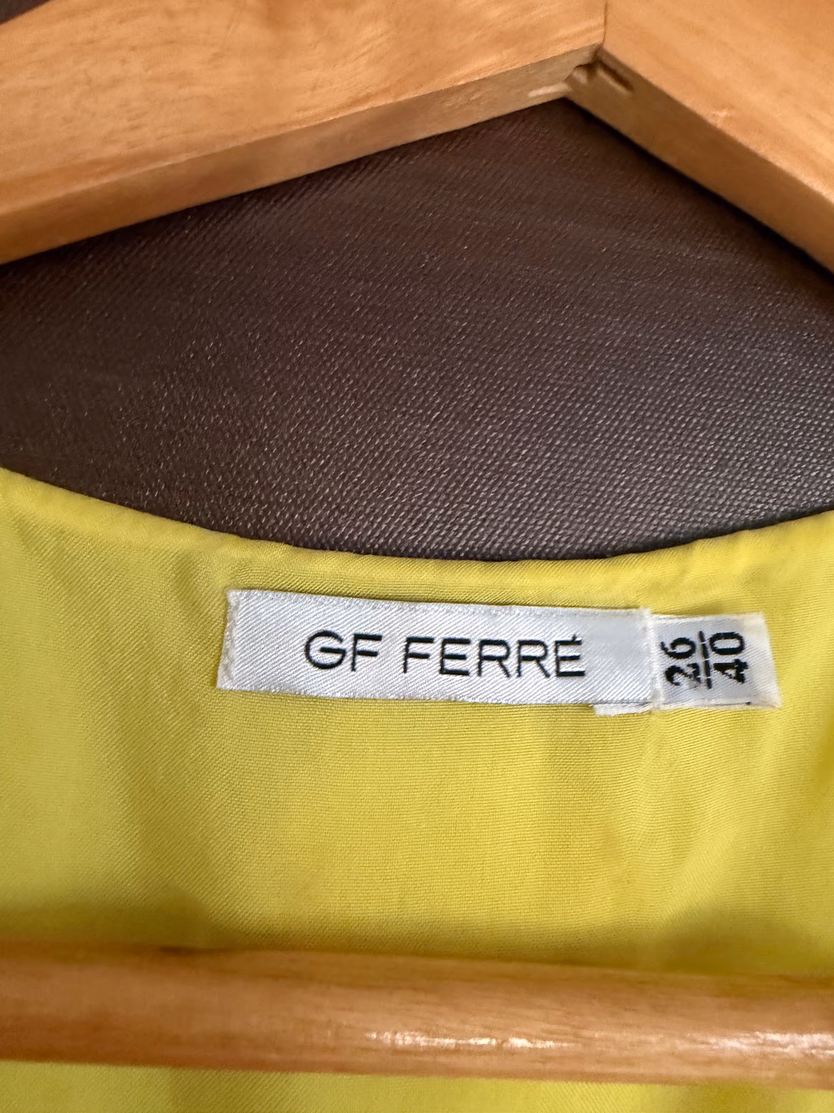 GF Ferre yellow sleeveless top, photo 8
