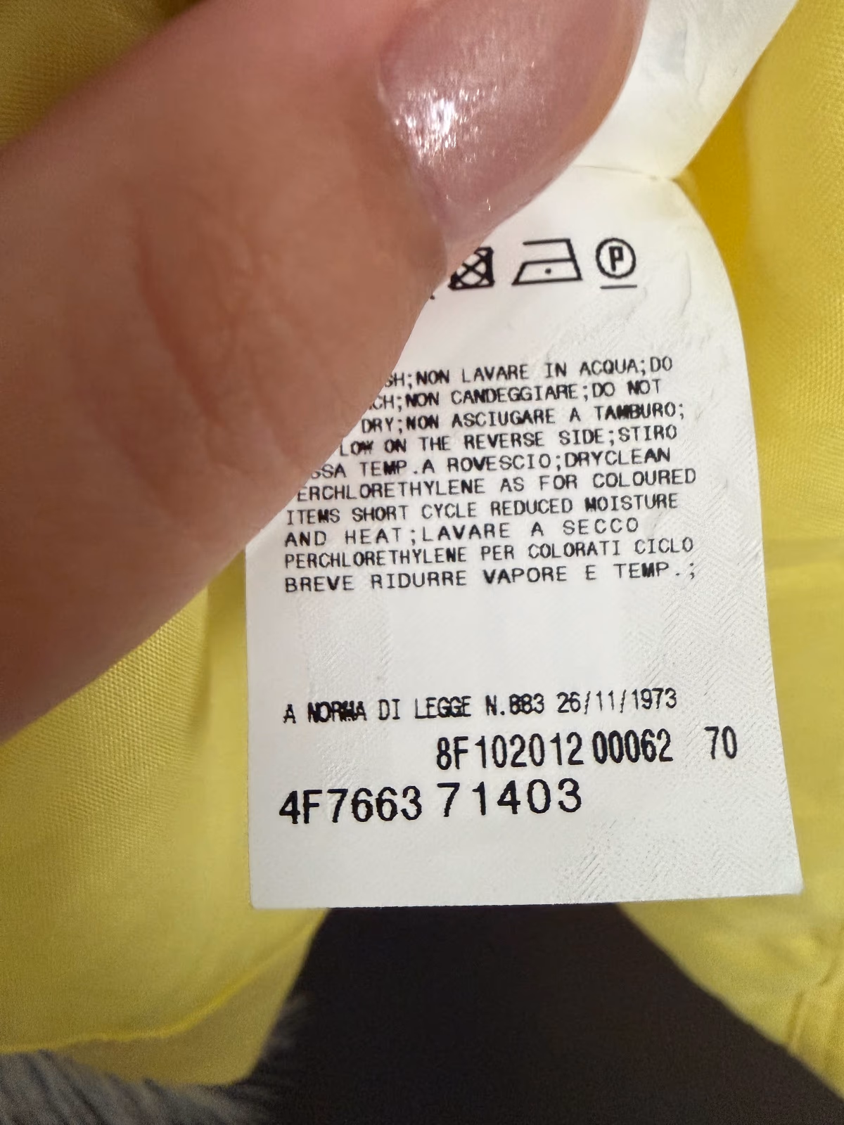 GF Ferre yellow sleeveless top, photo 7