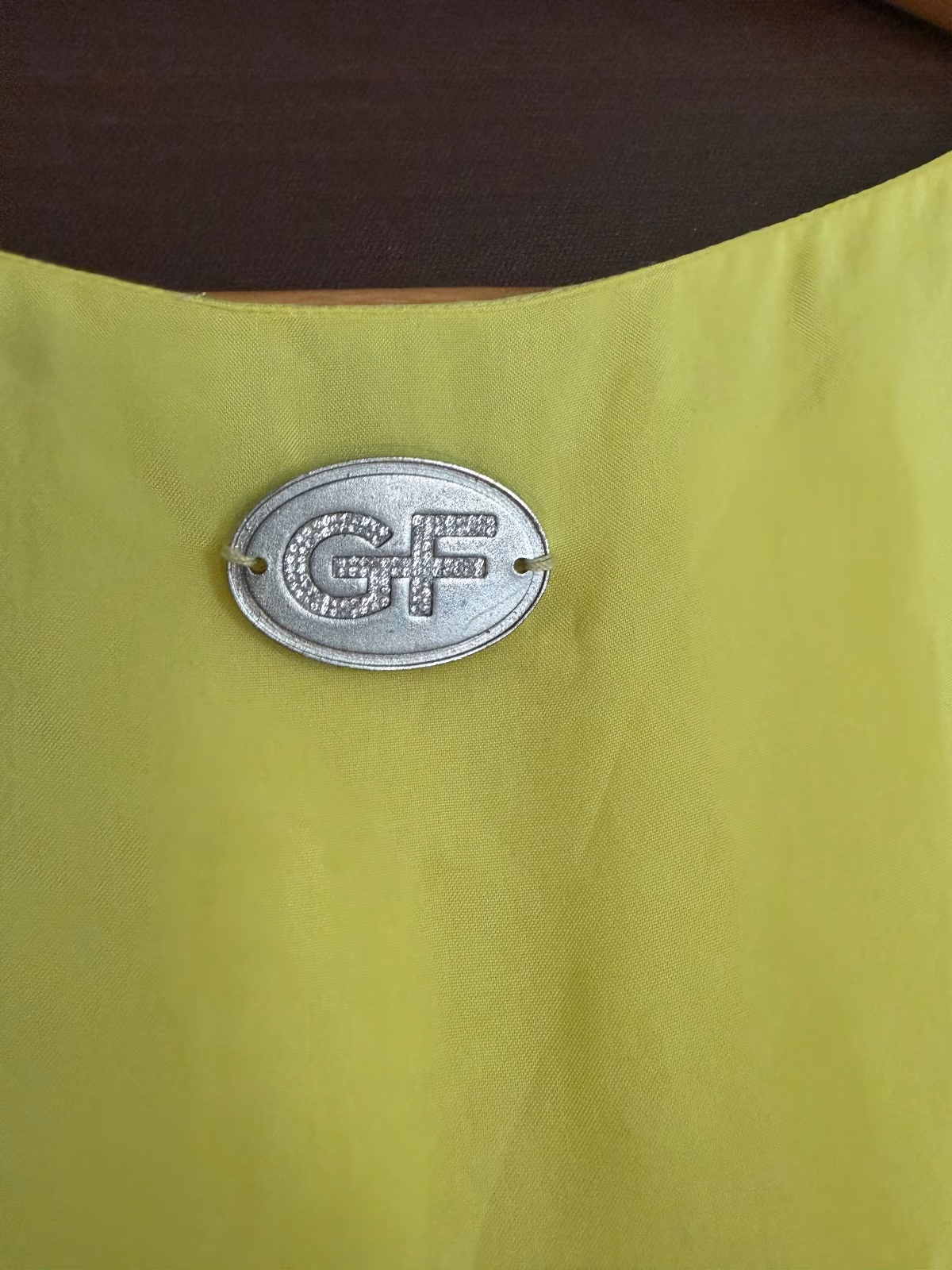 GF Ferre yellow sleeveless top, photo 3