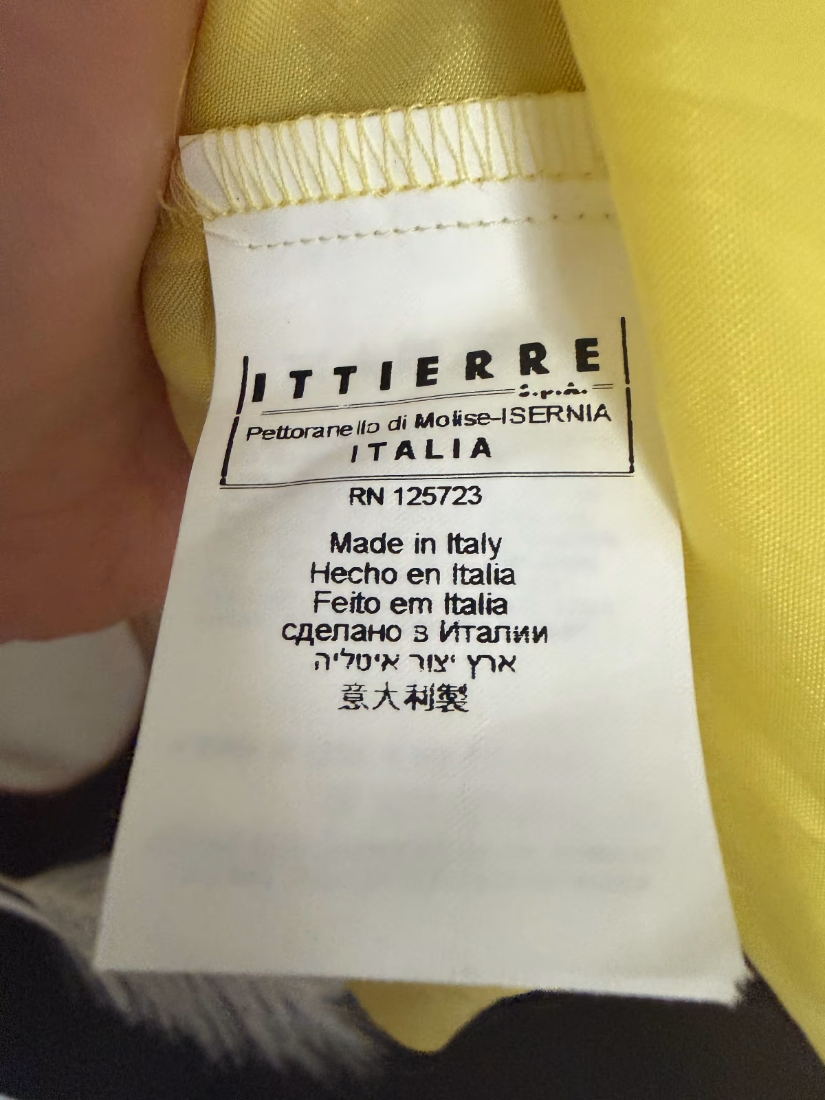 GF Ferre yellow sleeveless top, photo 5