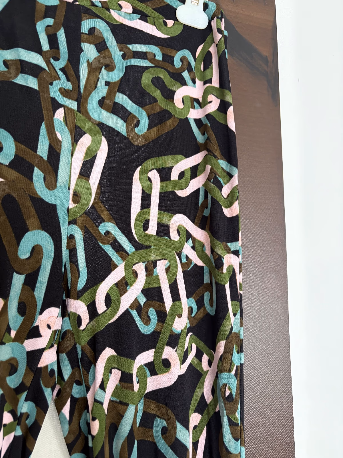 DVF Patterned Viscose Trousers, photo 5