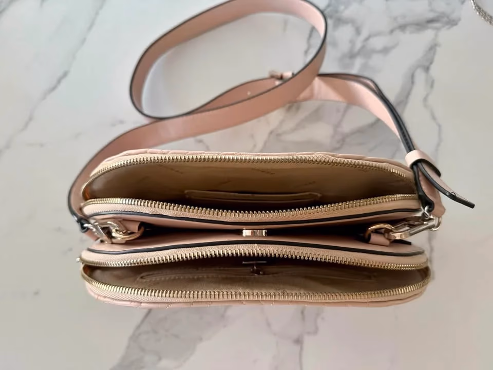 Pink Quilted Crossbody Bag, photo 4