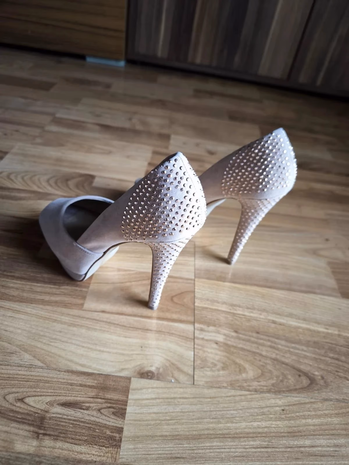 ALDO embellished peep-toe heels, photo 3