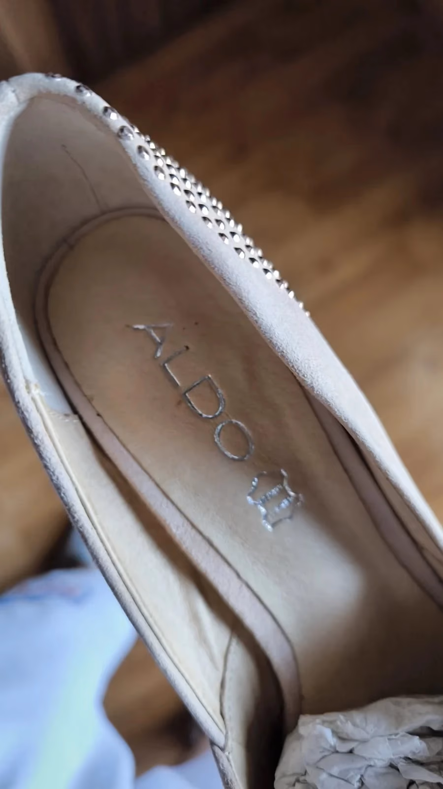 ALDO embellished peep-toe heels, photo 5