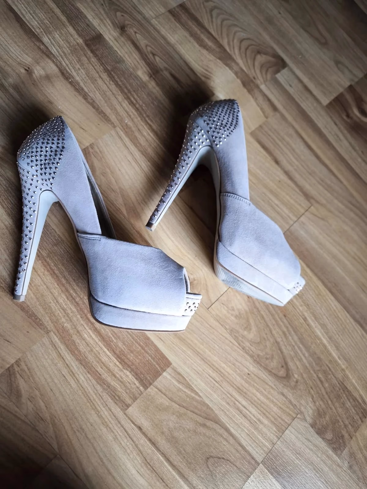 ALDO embellished peep-toe heels, photo 2