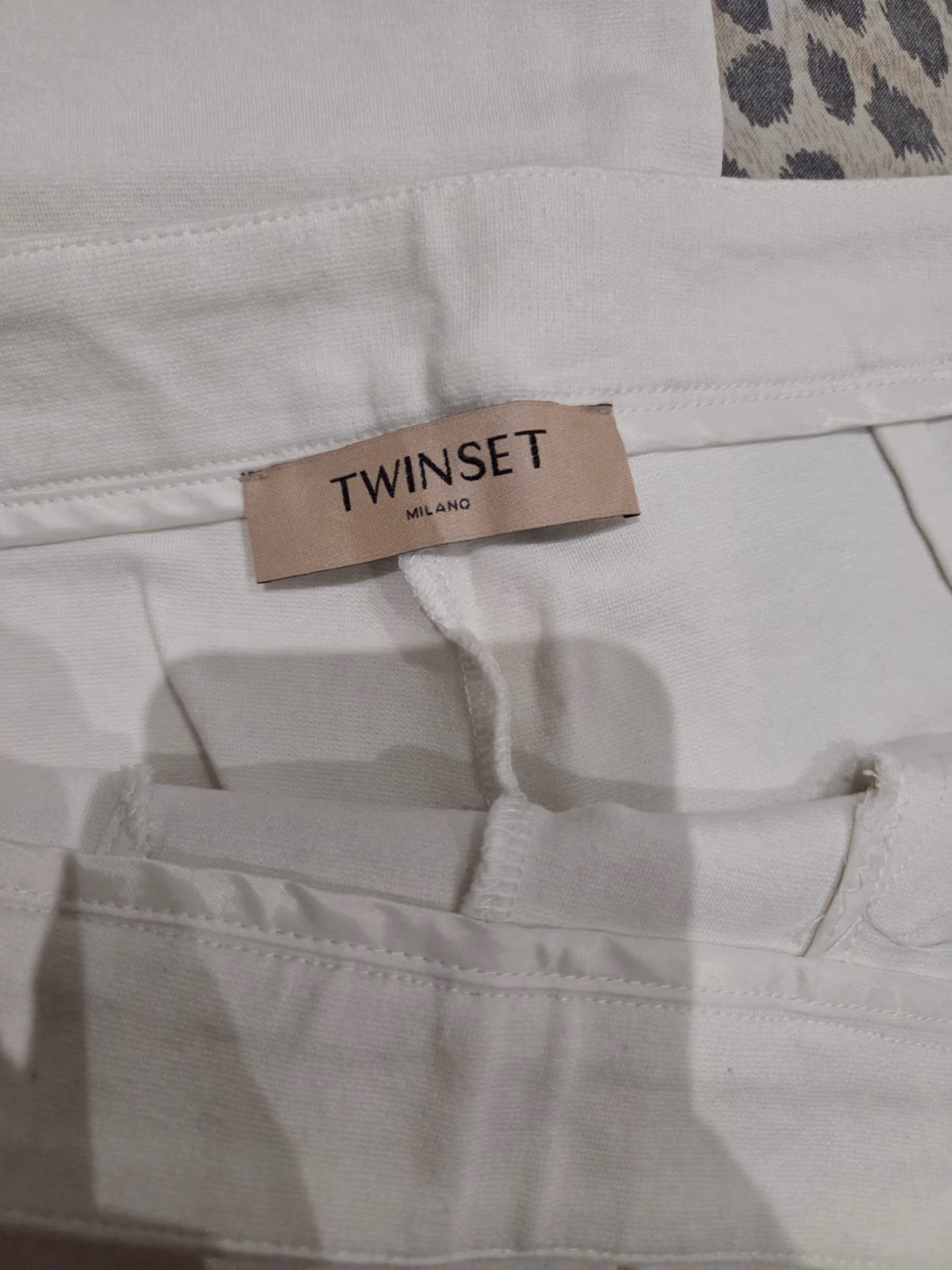 Twinset Milano white trousers, photo 2