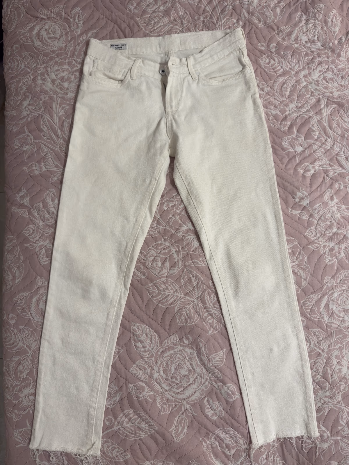 Pepe Jeans white skinny jeans, photo 2