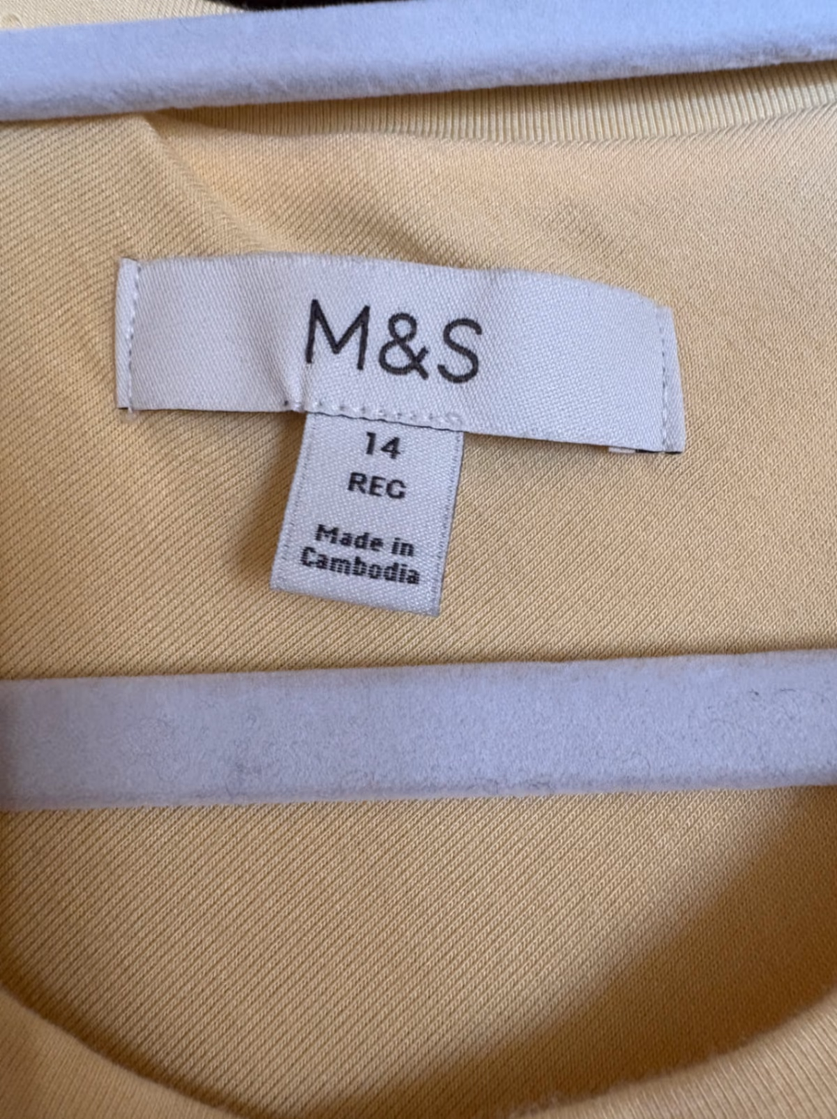 Abito estivo midi giallo senza maniche, foto 2