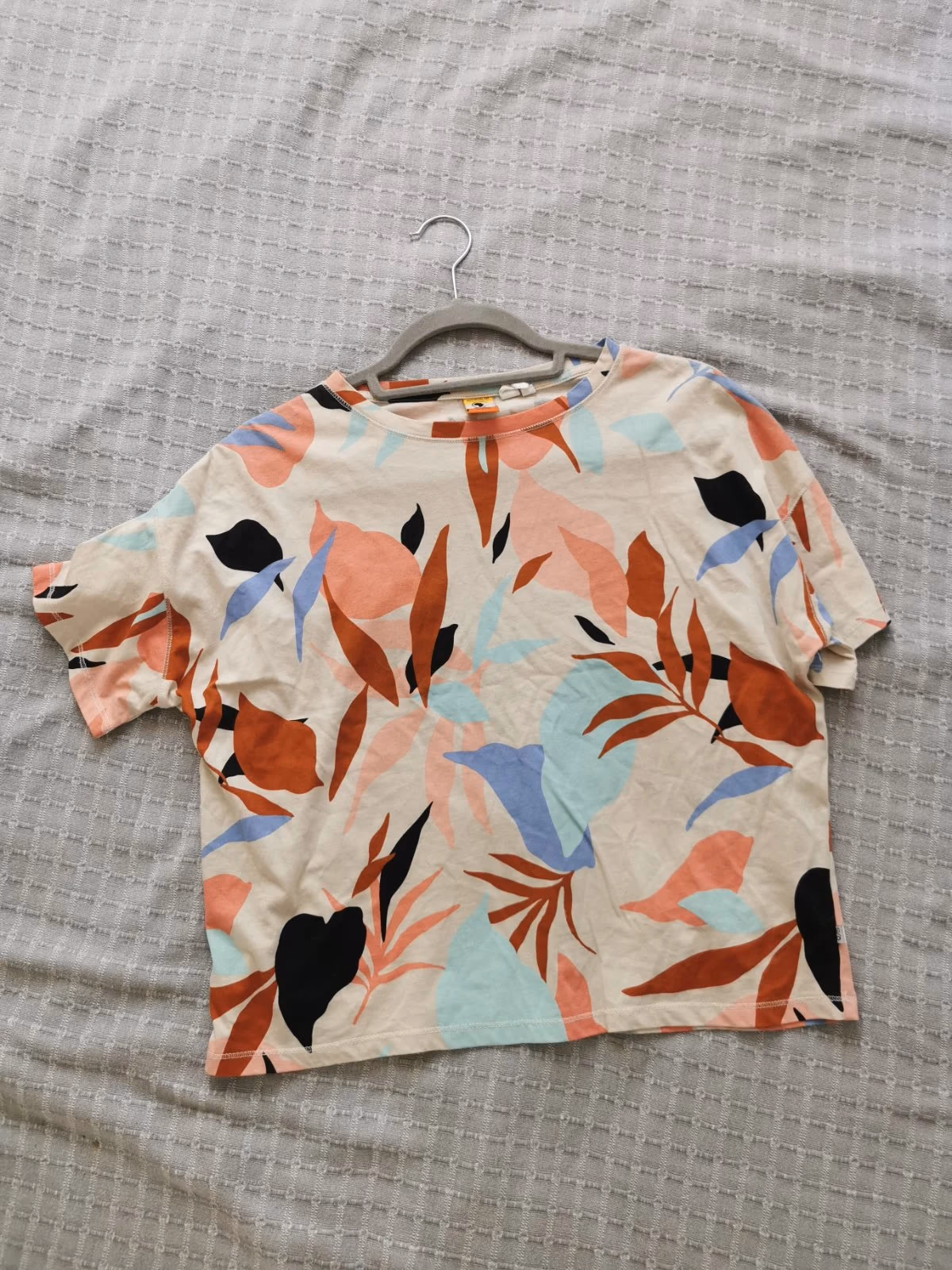 Vibrant Abstract Print Cotton Top, photo 2
