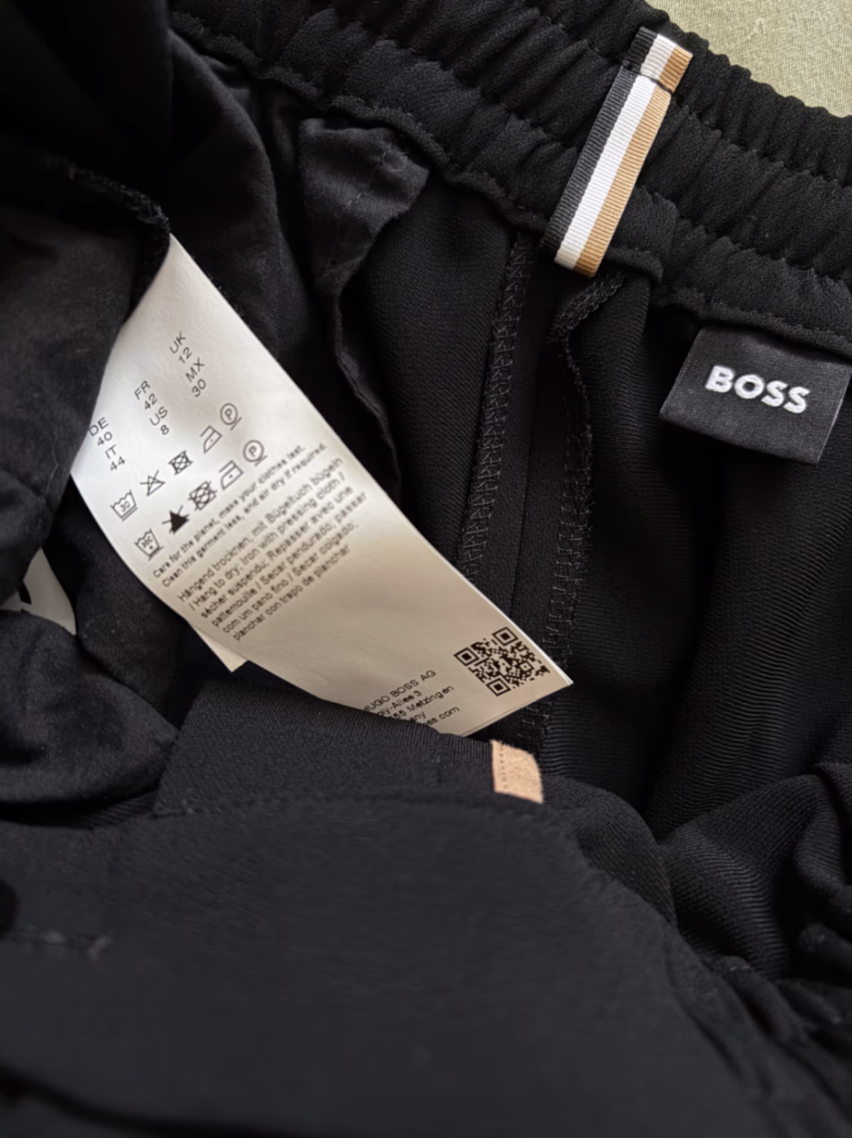 Hugo Boss Drawstring Trousers, photo 4