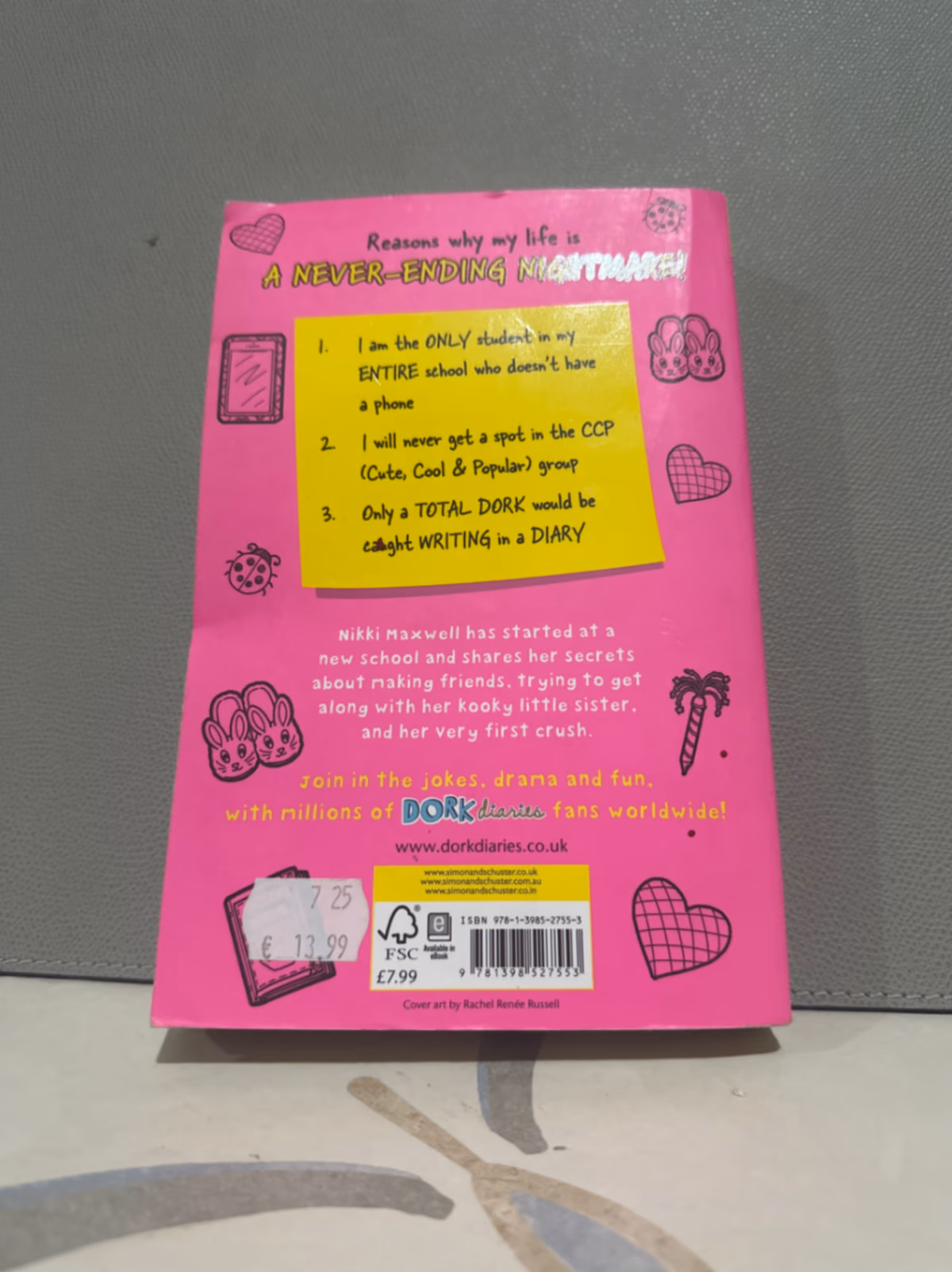 «Dork Diaries», de Rachel Renee, fotografia 2