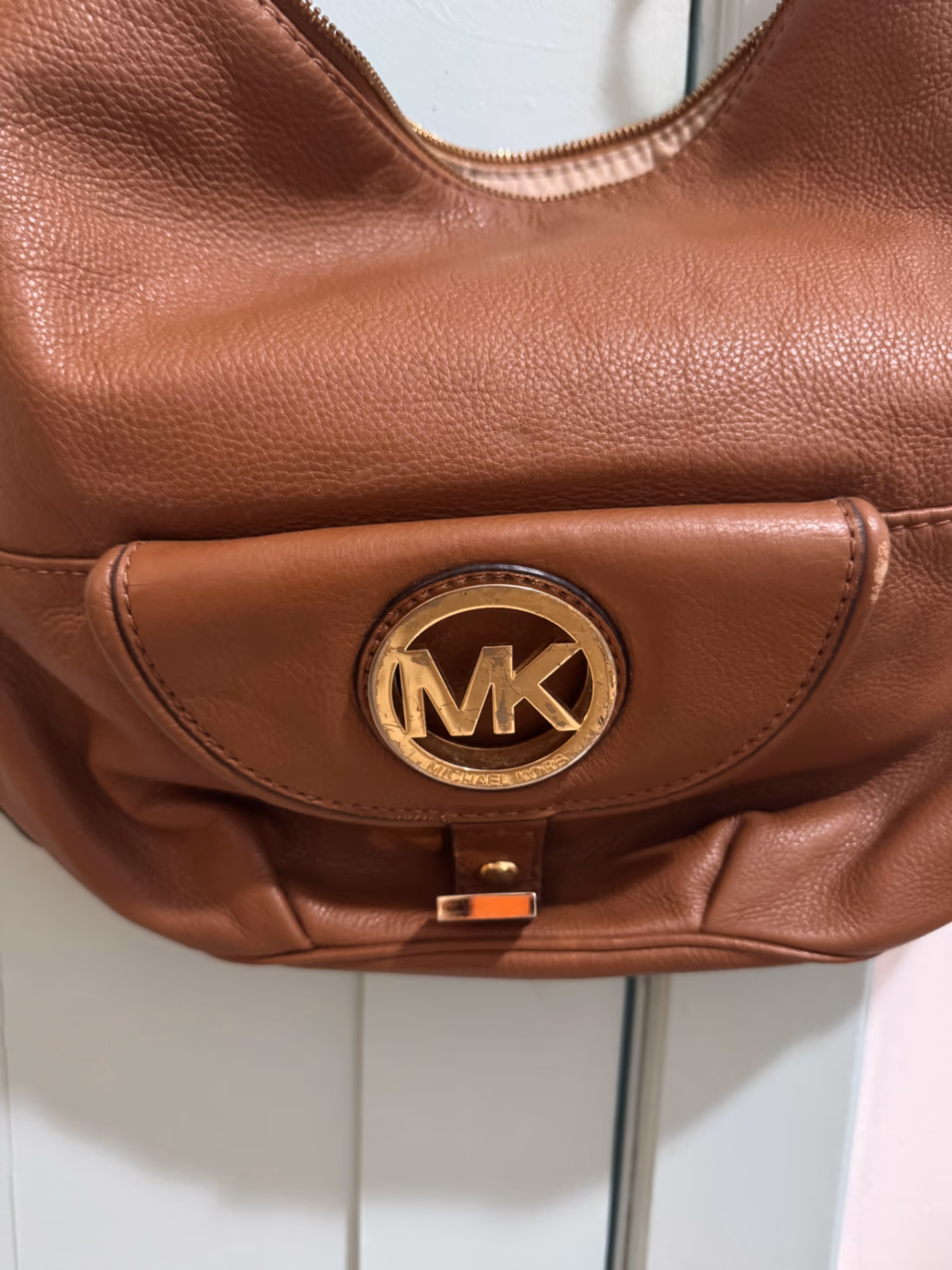 Michael Kors Brown Leather Handbag, photo 2