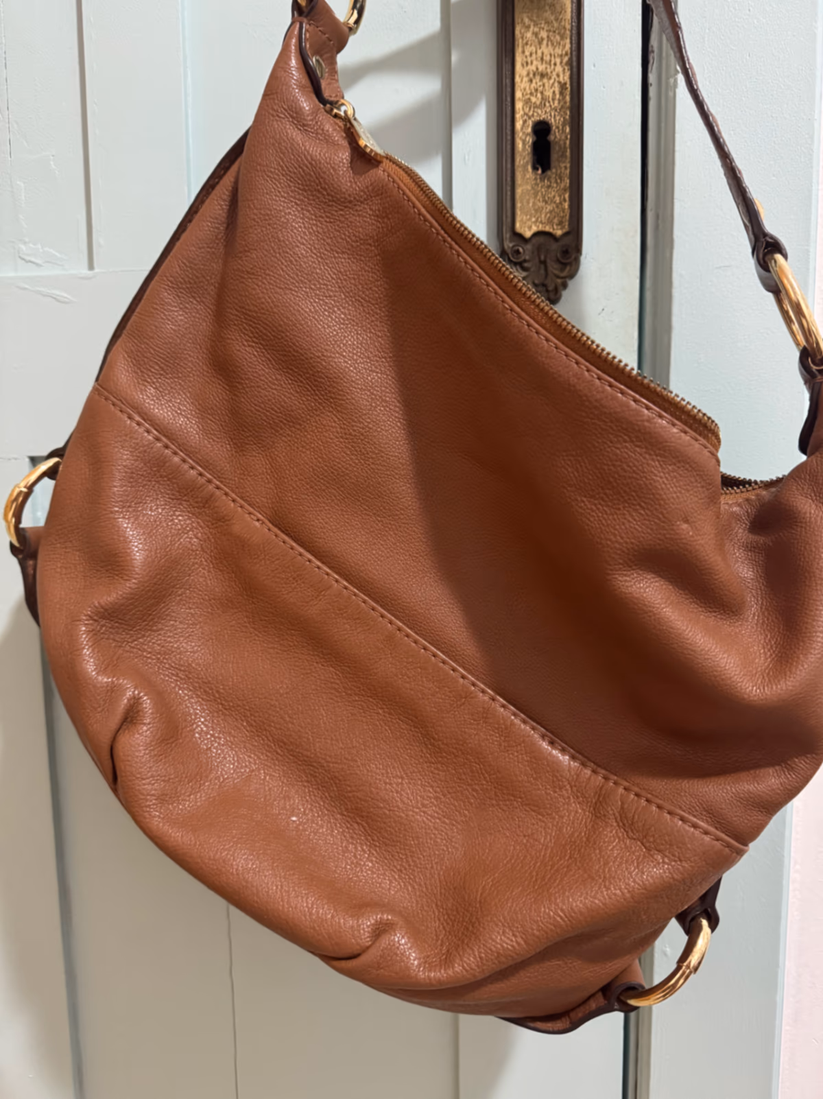 Michael Kors Brown Leather Handbag, photo 8