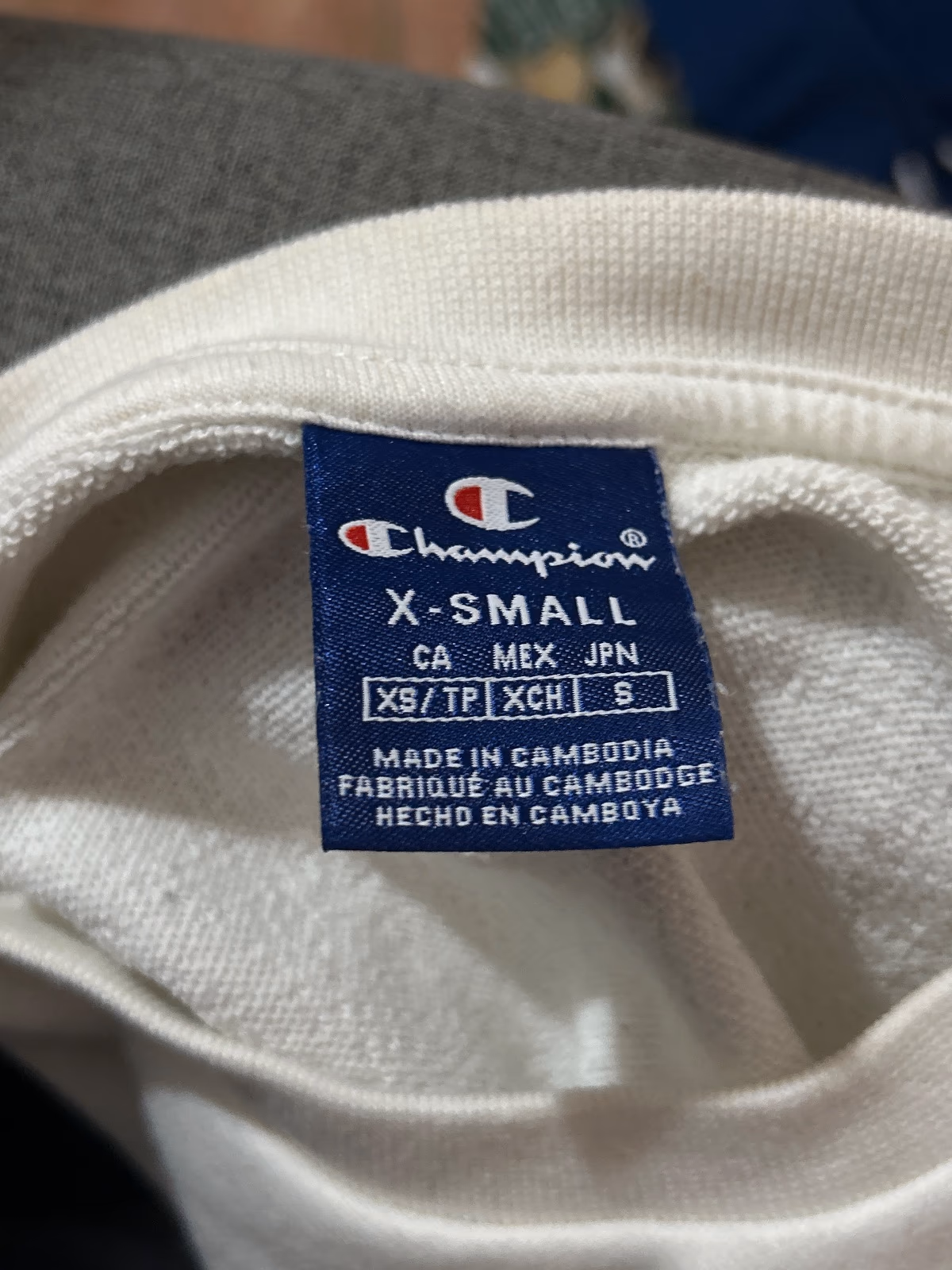Champion White Logo Sweatshirt, photo 3