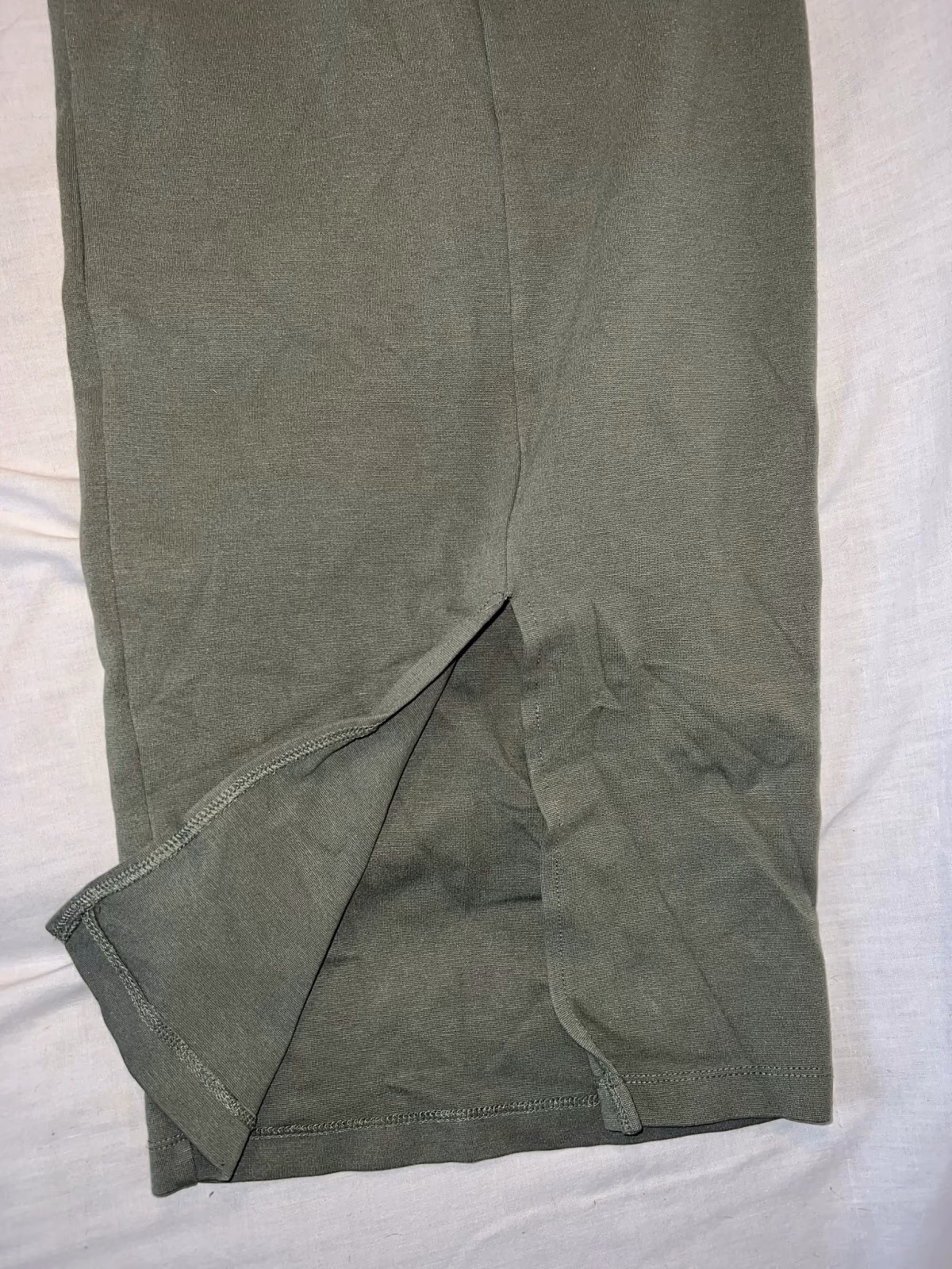 Khaki Midi Bodycon Dress, photo 4