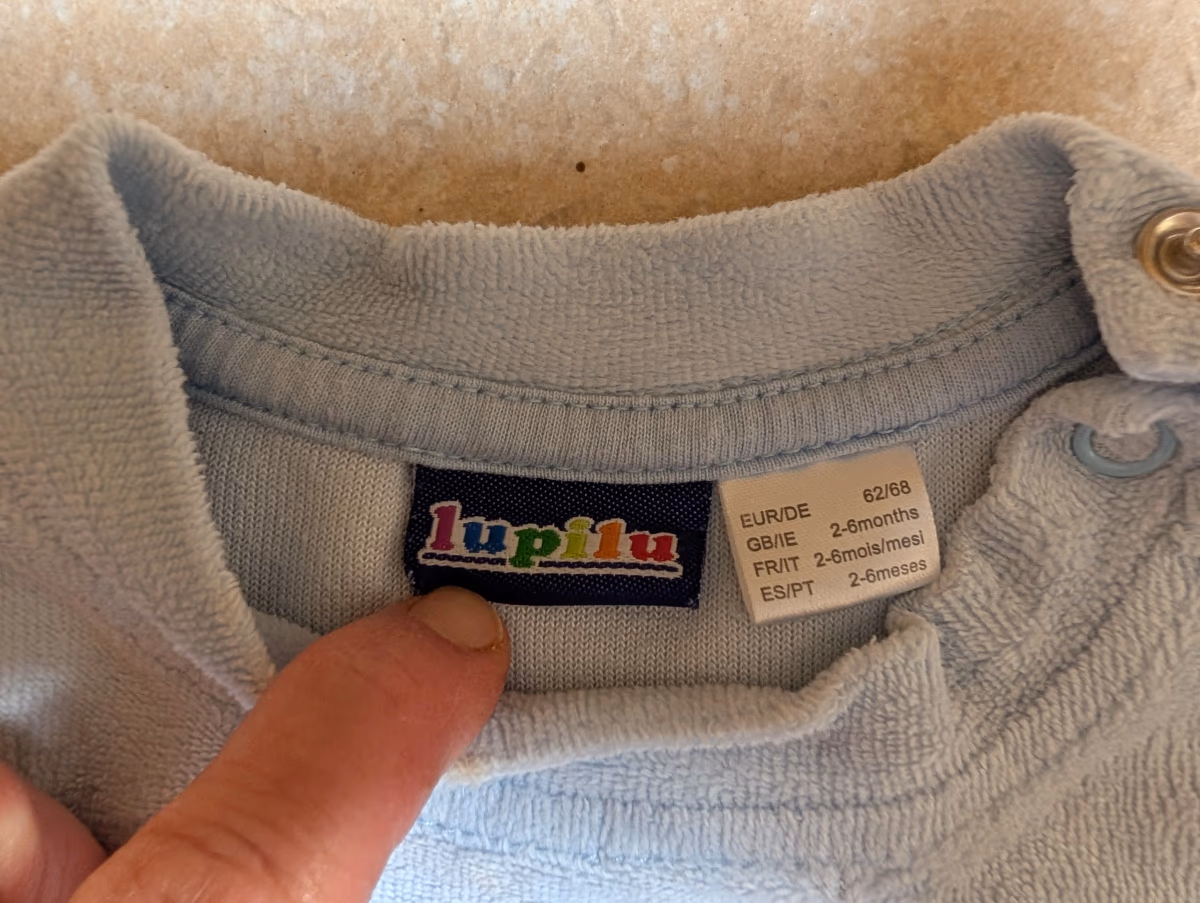 Baby blue bear sailor top, photo 2