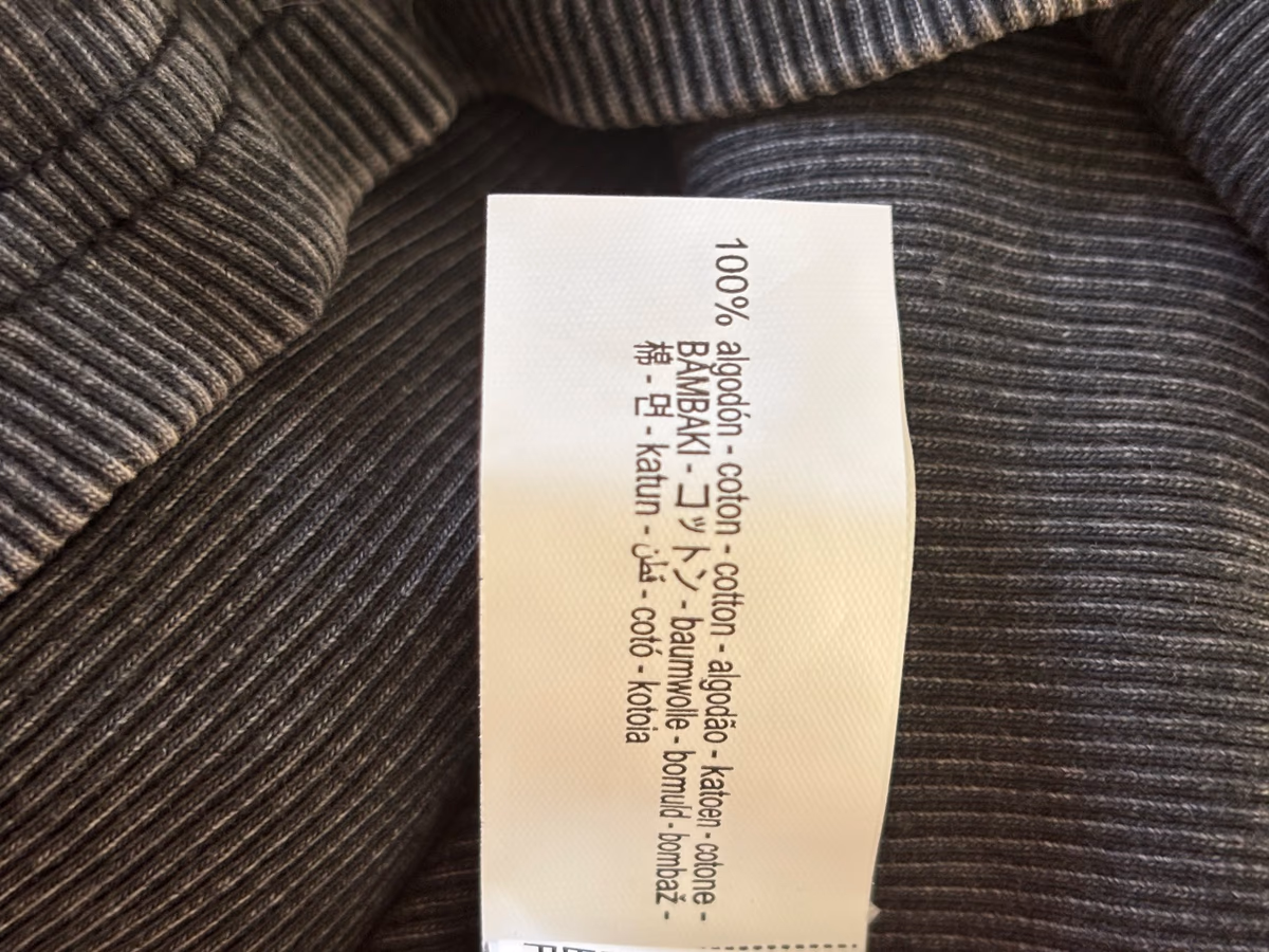 Zara Black Ribbed T-Shirt, photo 4