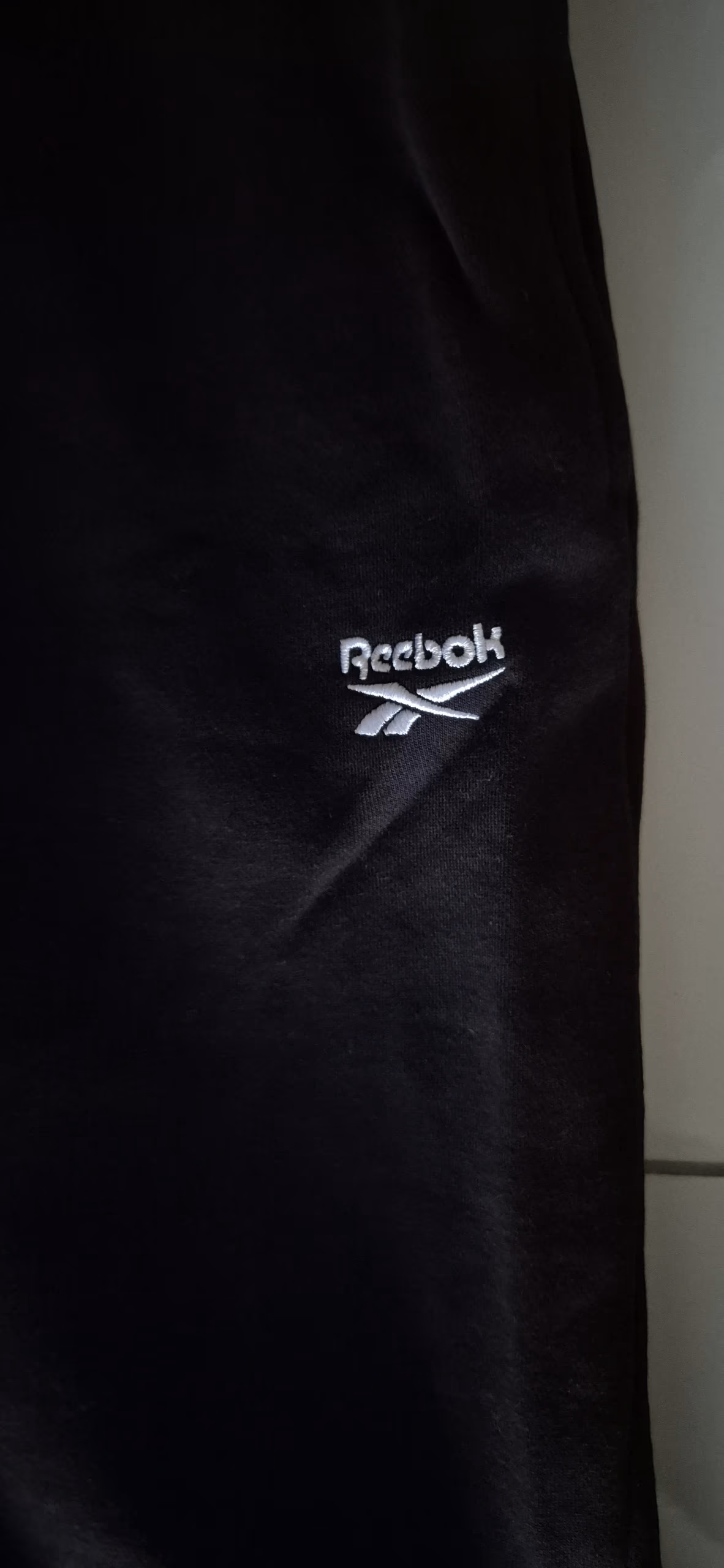 Black Reebok Drawstring Track Trousers, photo 3