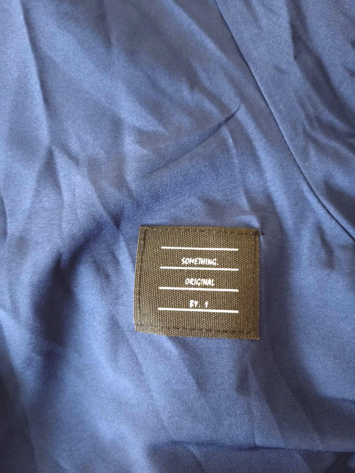 Navy Satin Robe, photo 5