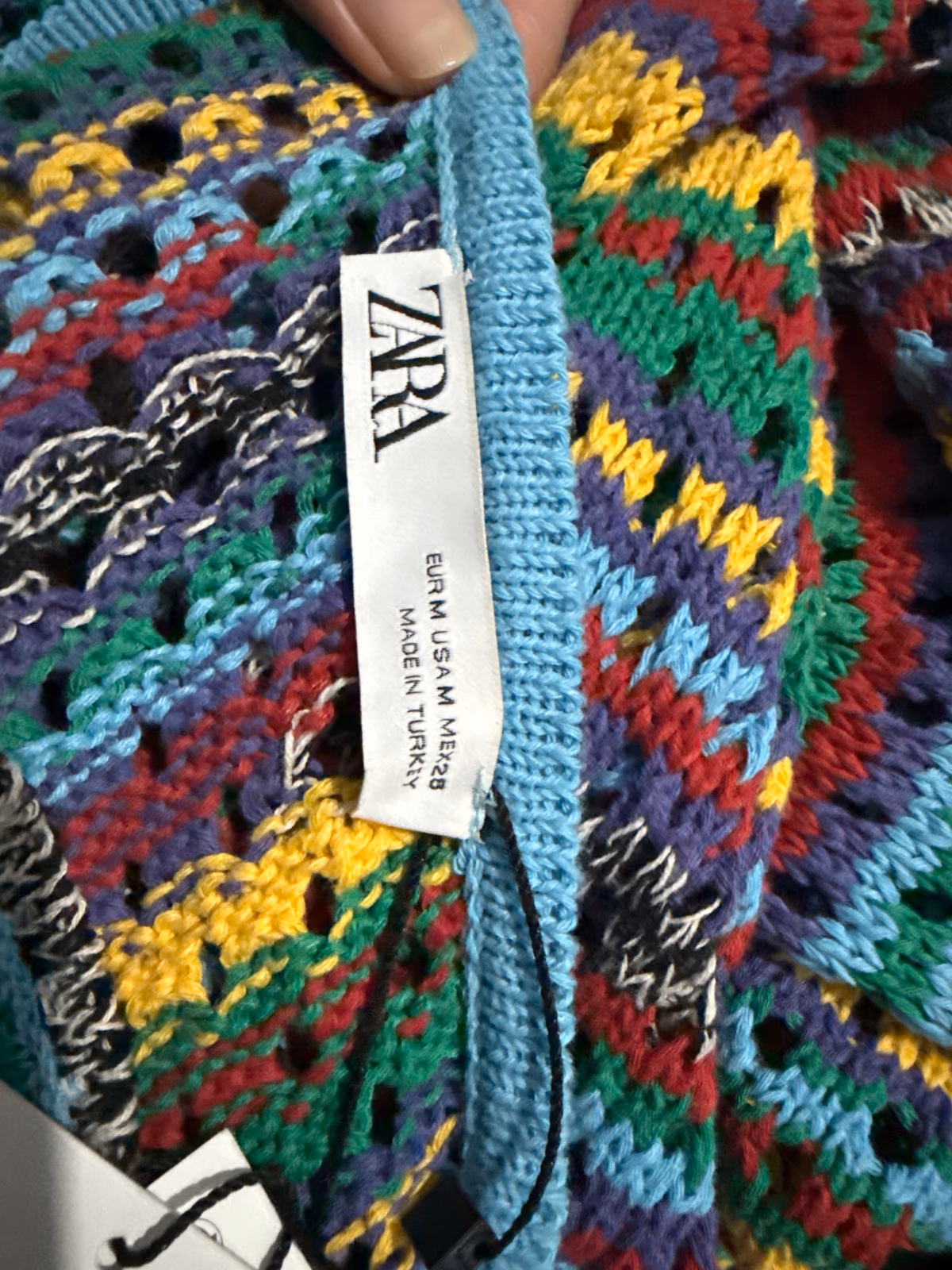 Crochet Multicolour Zara Dress , photo 7