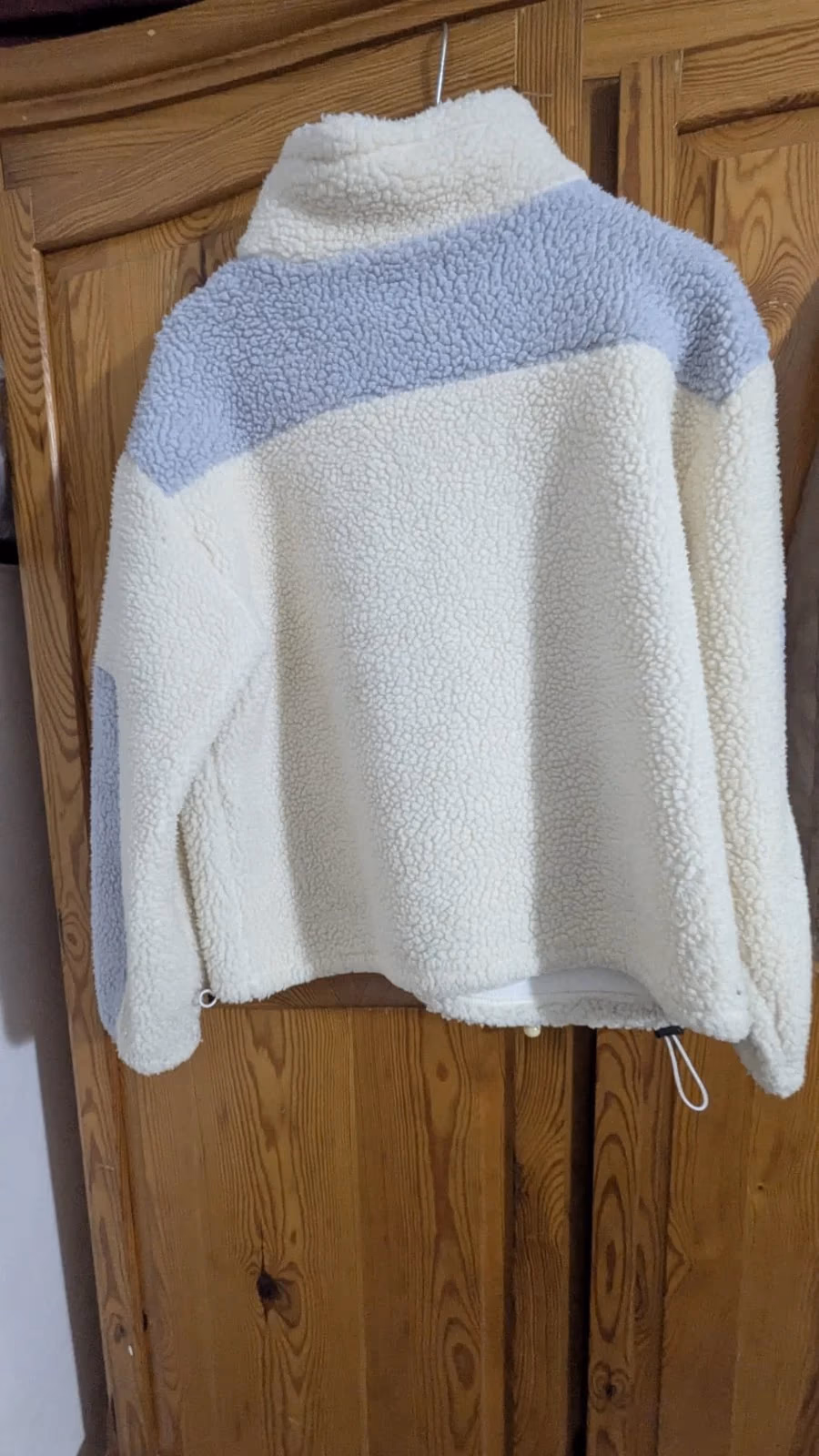 Cosy colour-block fleece jacket, photo 2