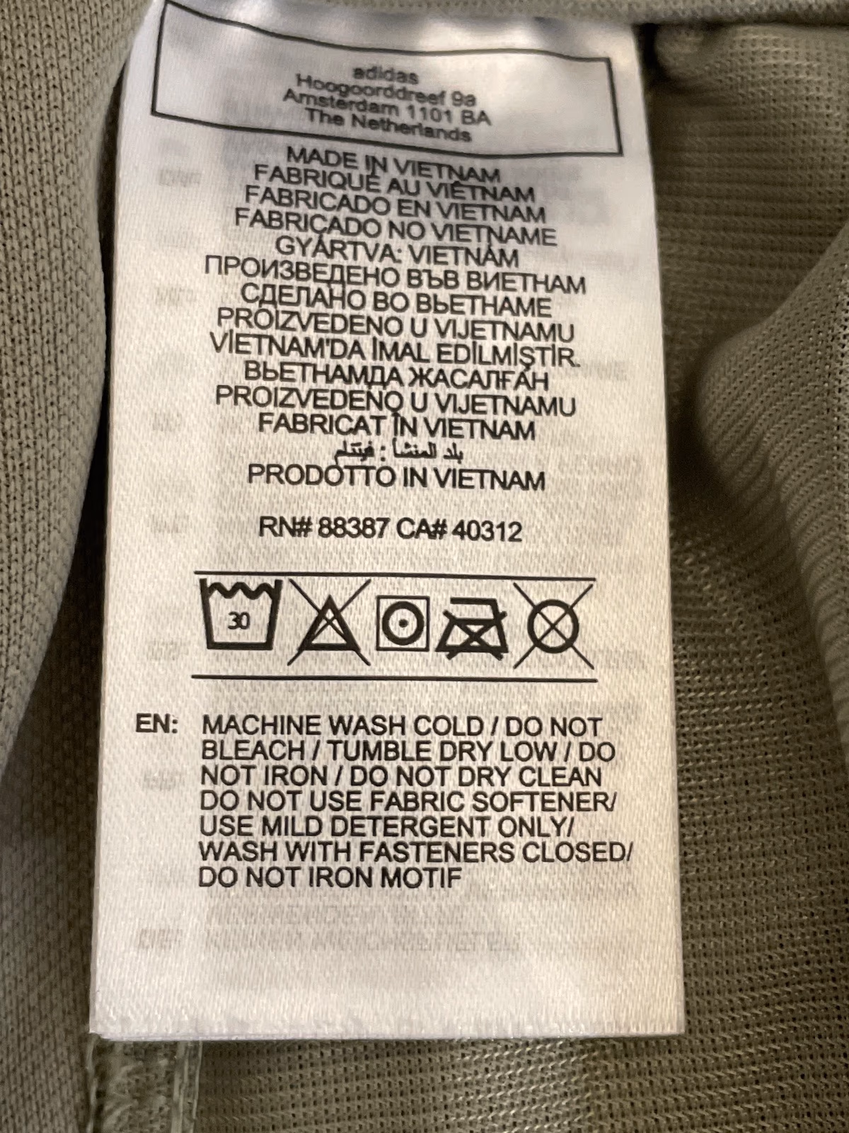 Adidas classic three stripe joggers, photo 4