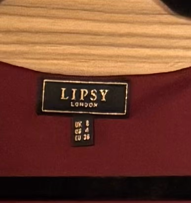 Lipsy burgundy cowl neck maxi, photo 2