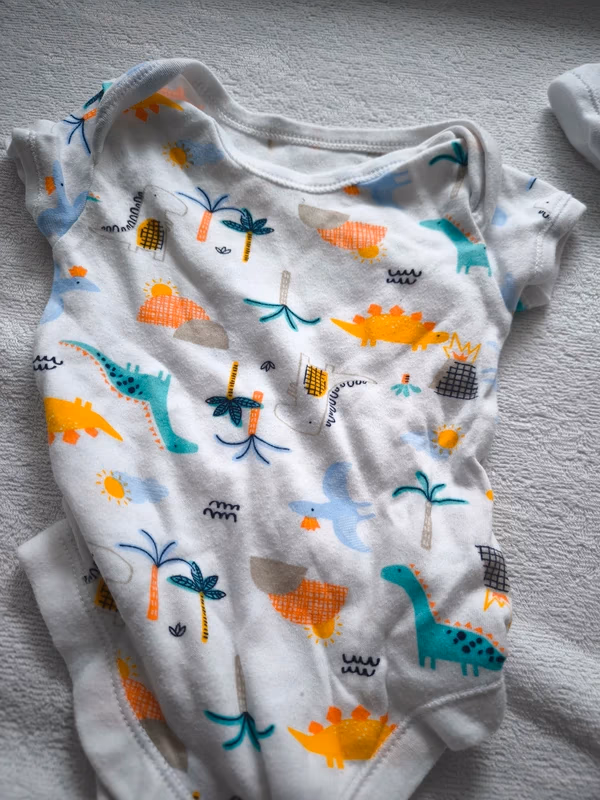 Conjunto de body con estampado de dinosaurios para bebé, foto 3