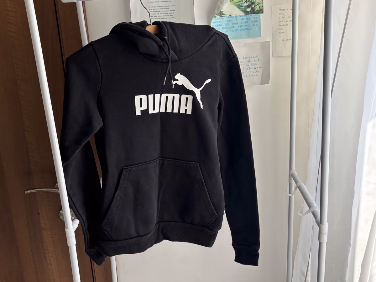 Black Puma Logo Hoodie, photo 2