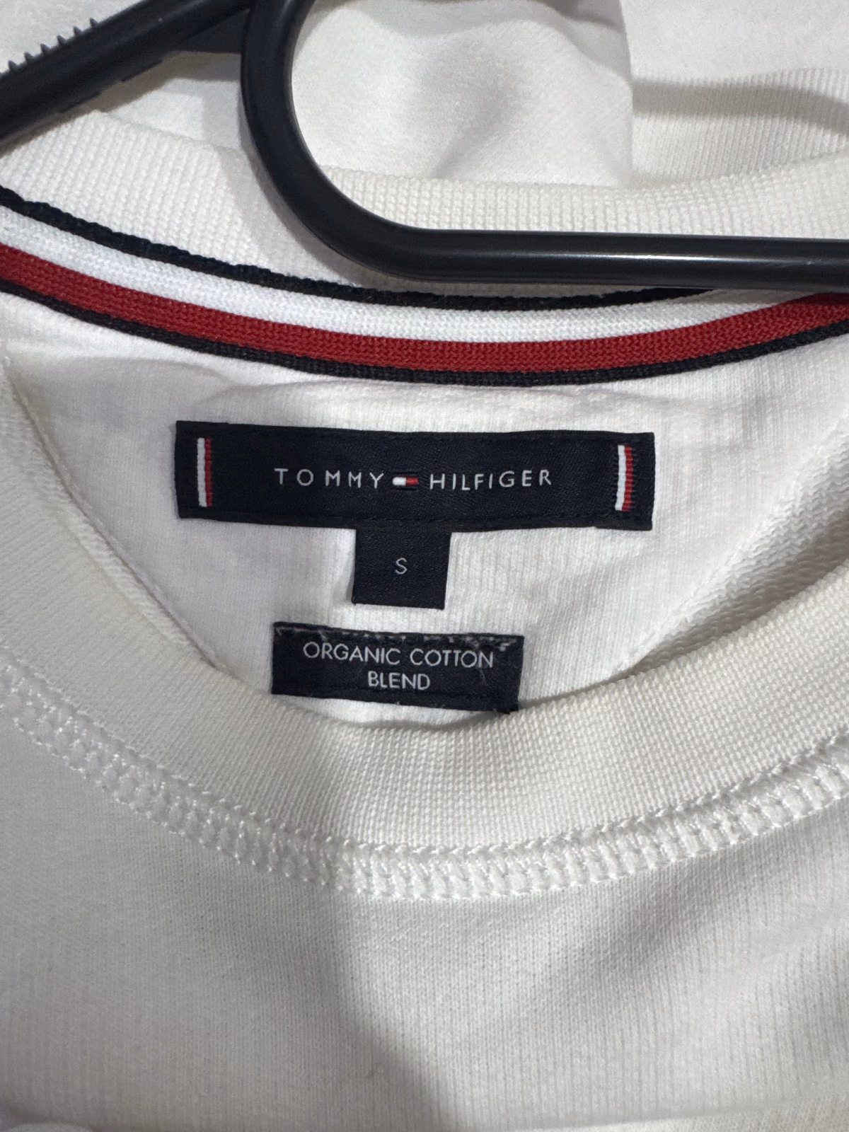 Tommy Hilfiger cream sweatshirt, photo 2