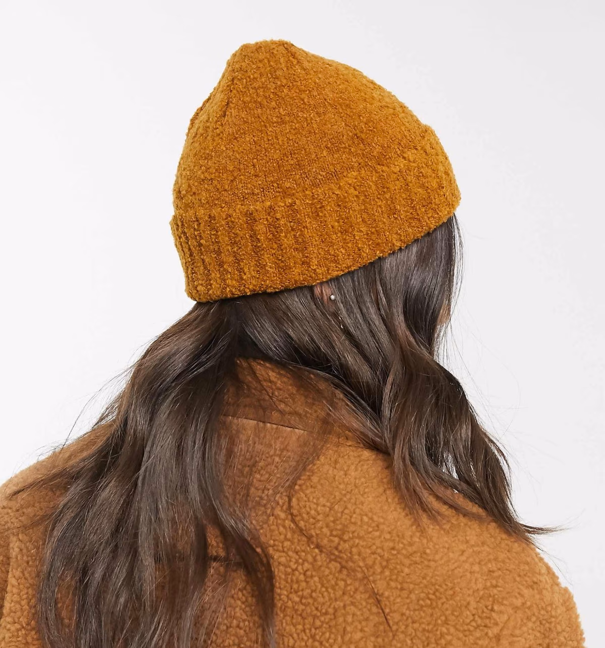 Wool mix boucle fisherman Beanie, photo 2