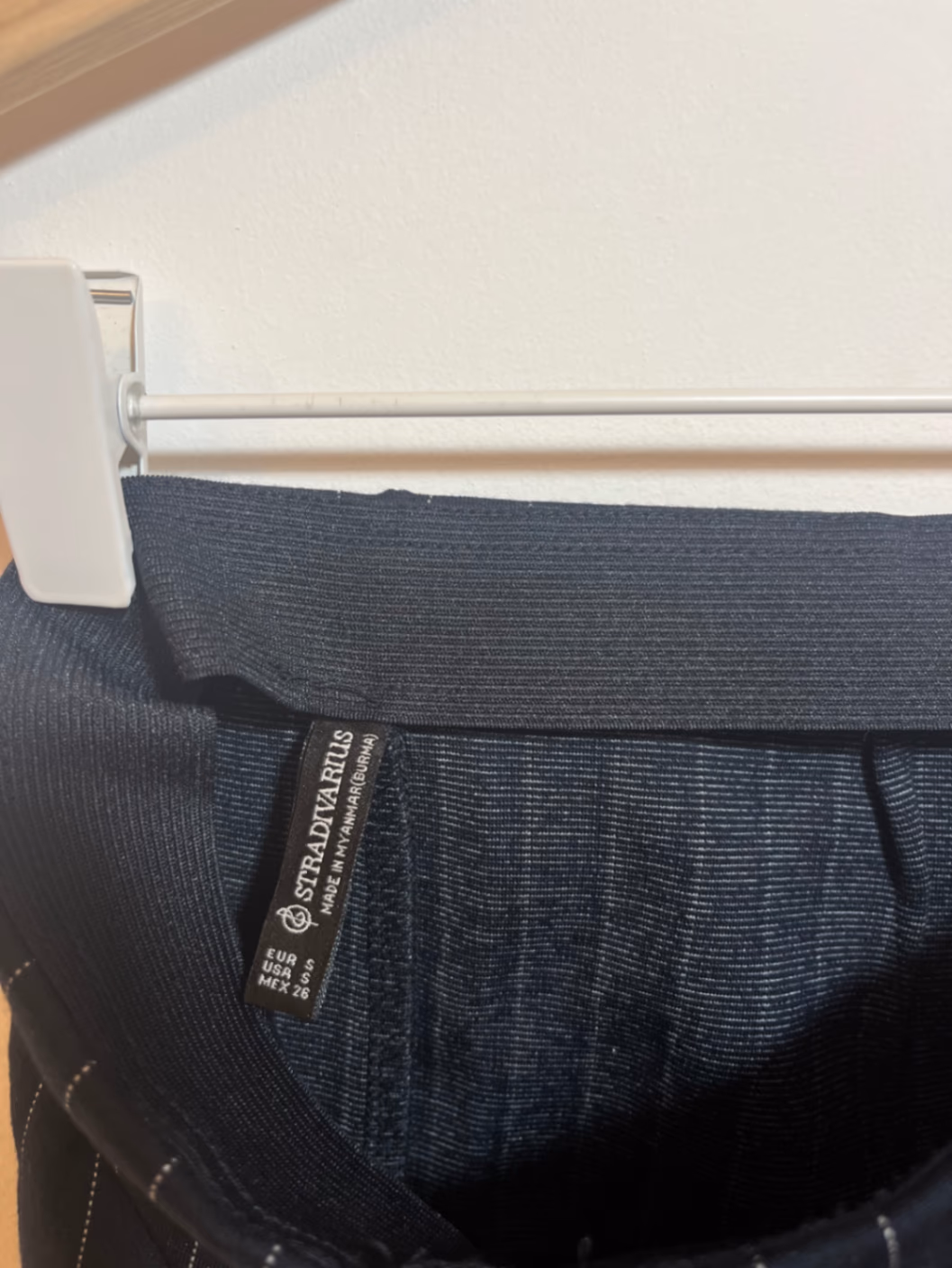 Stradivarius Pinstripe Mini Skirt, photo 4