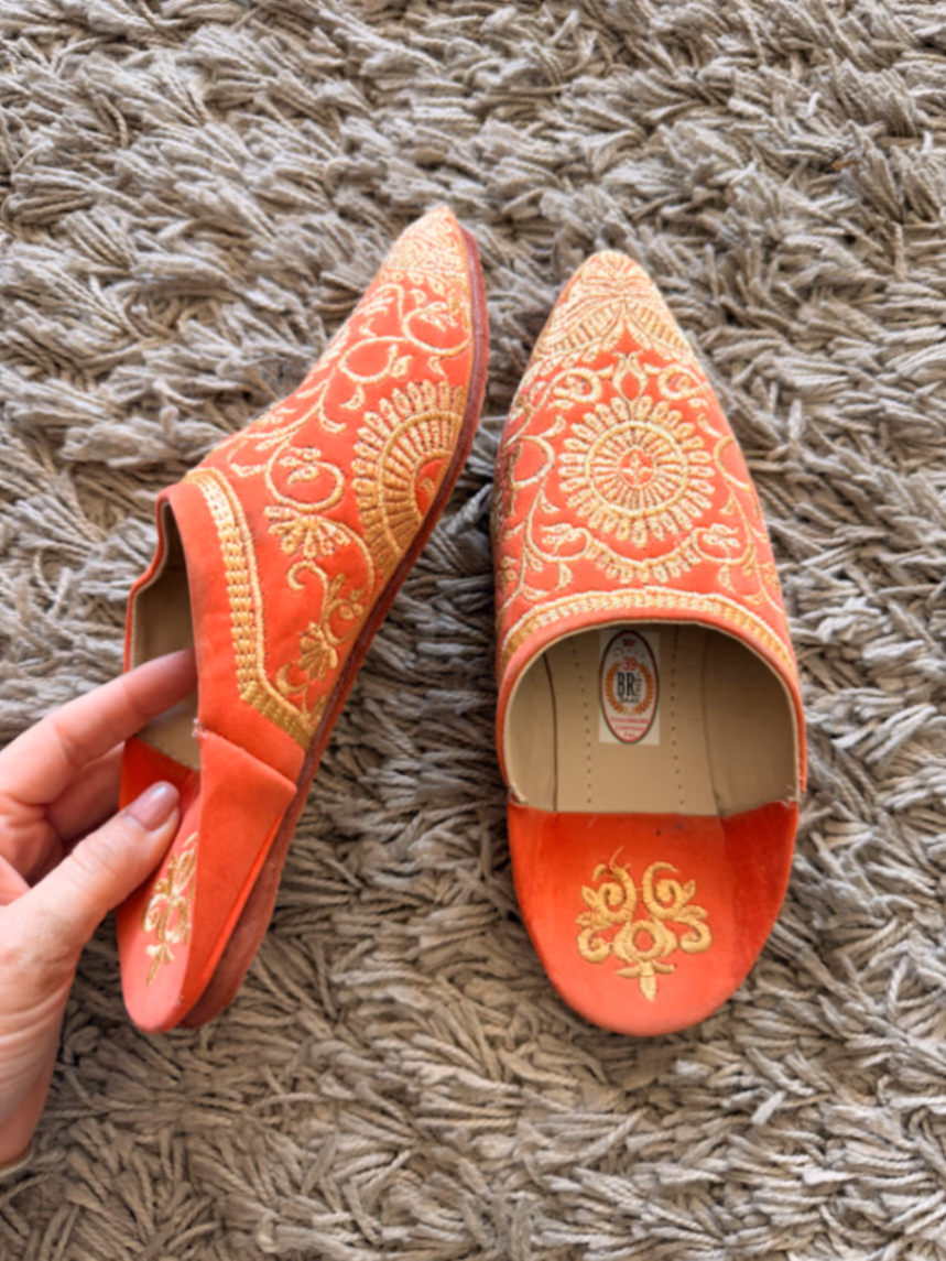 Moroccan babouche-style slippers, photo 2