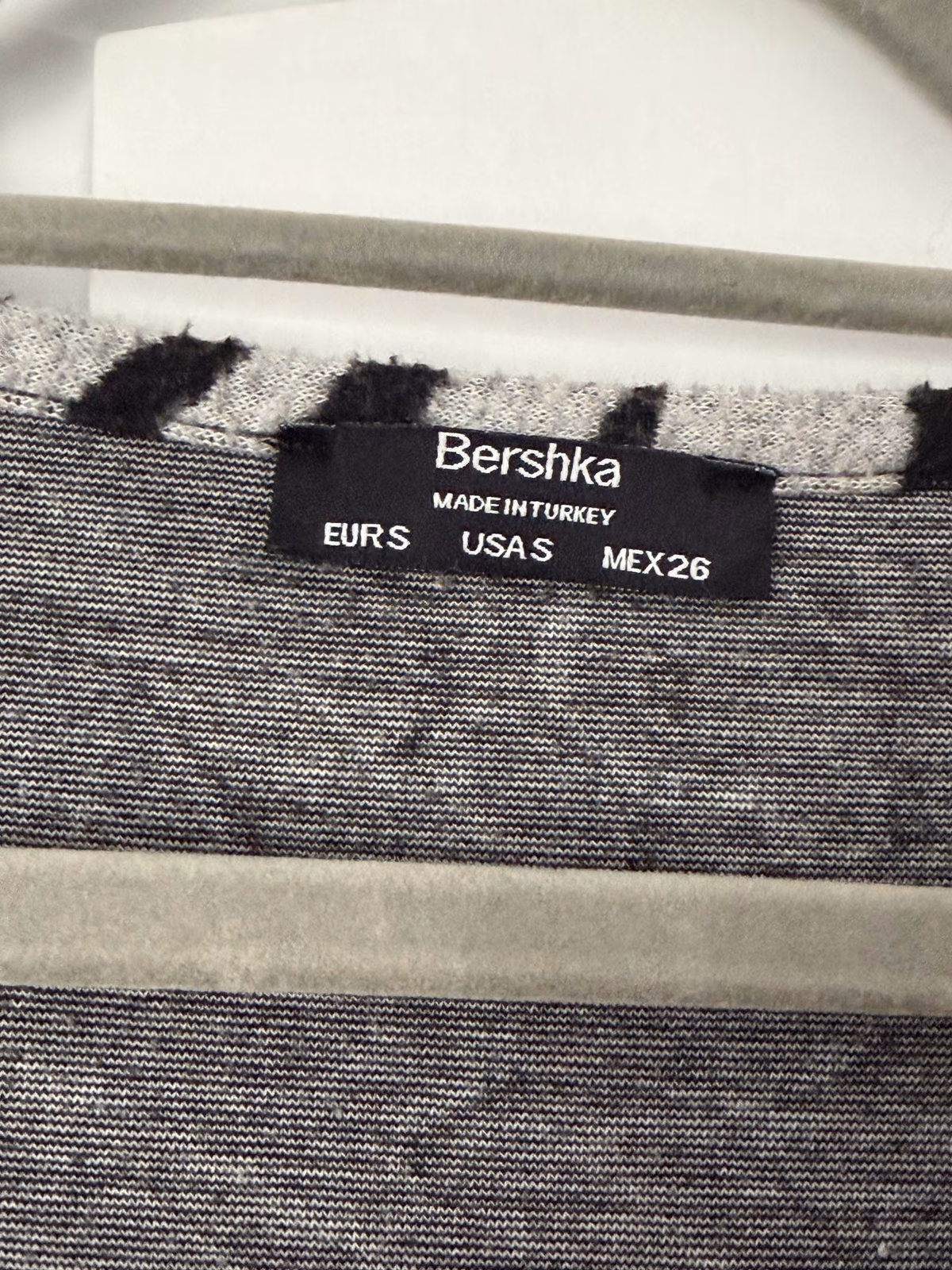 Bershka zebra print cropped cardigan, photo 3