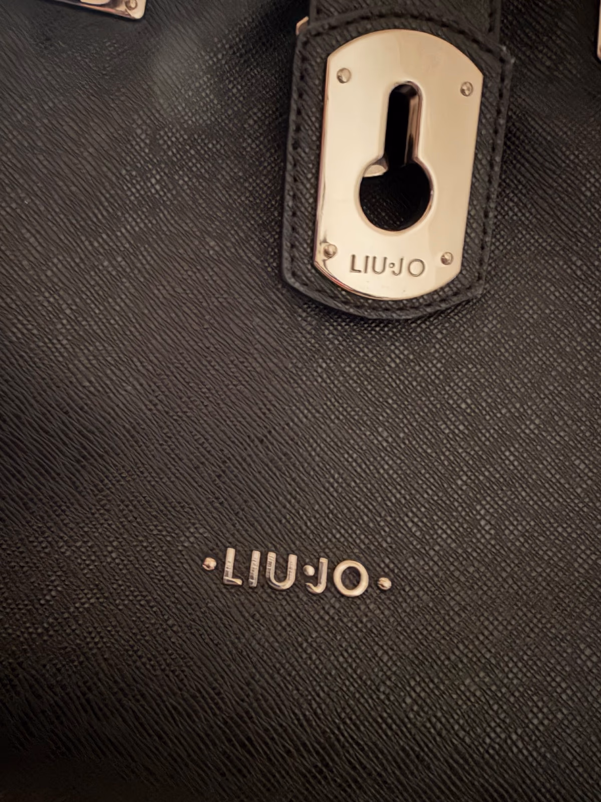 Liu Jo Black Structured Handbag, photo 5