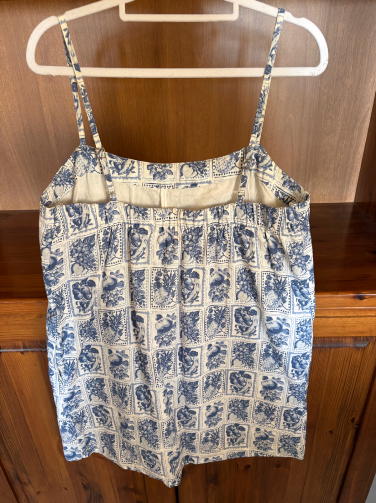 Blue and cream romper, photo 2