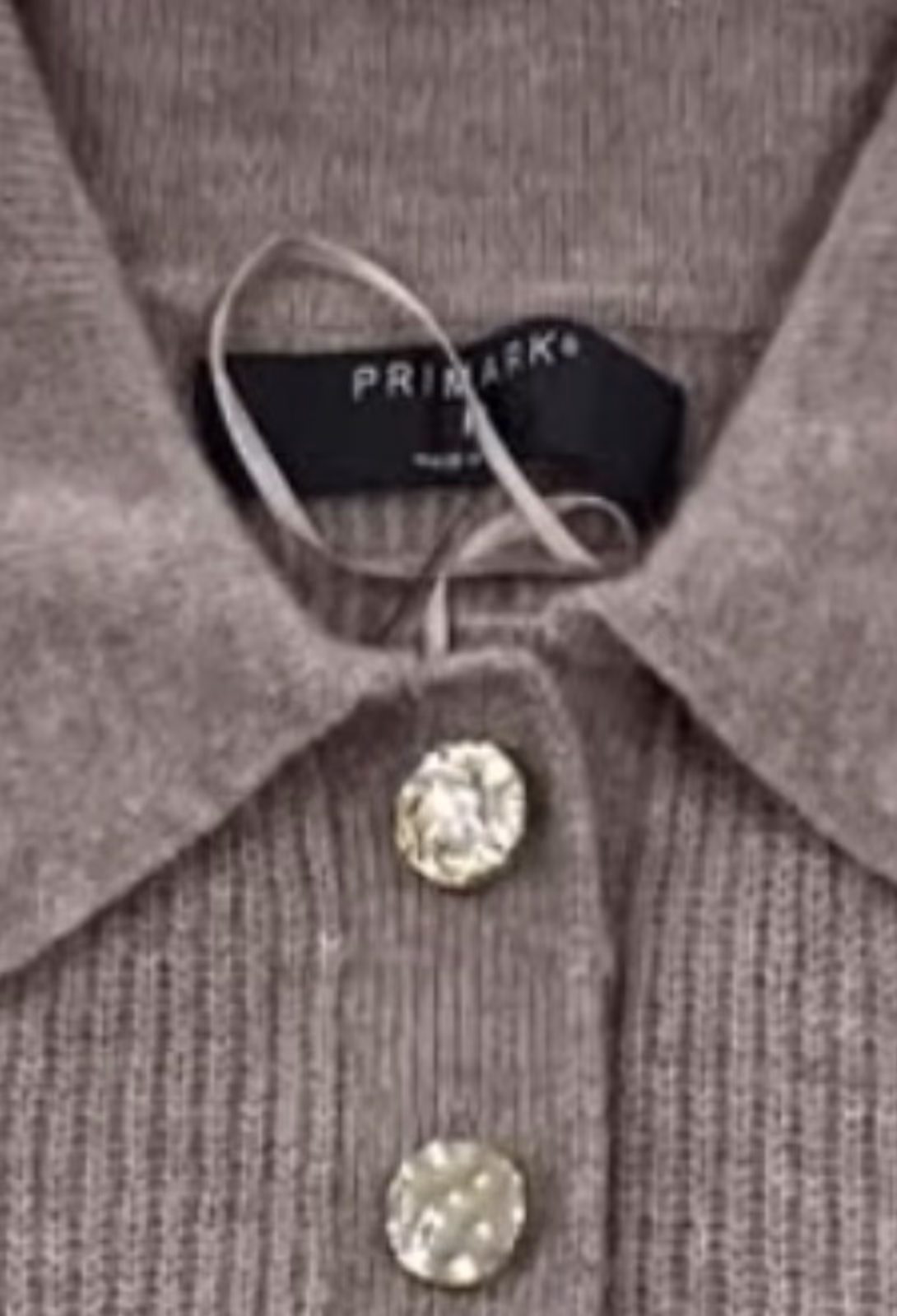 Ribbed Knit Polo Sweater, photo 2