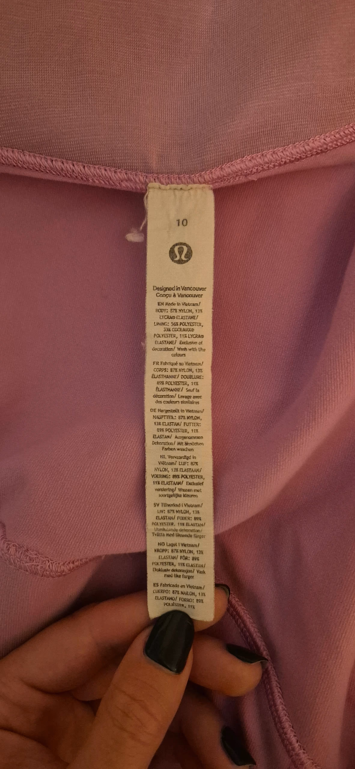 Lululemon pink zip-up jacket, photo 3
