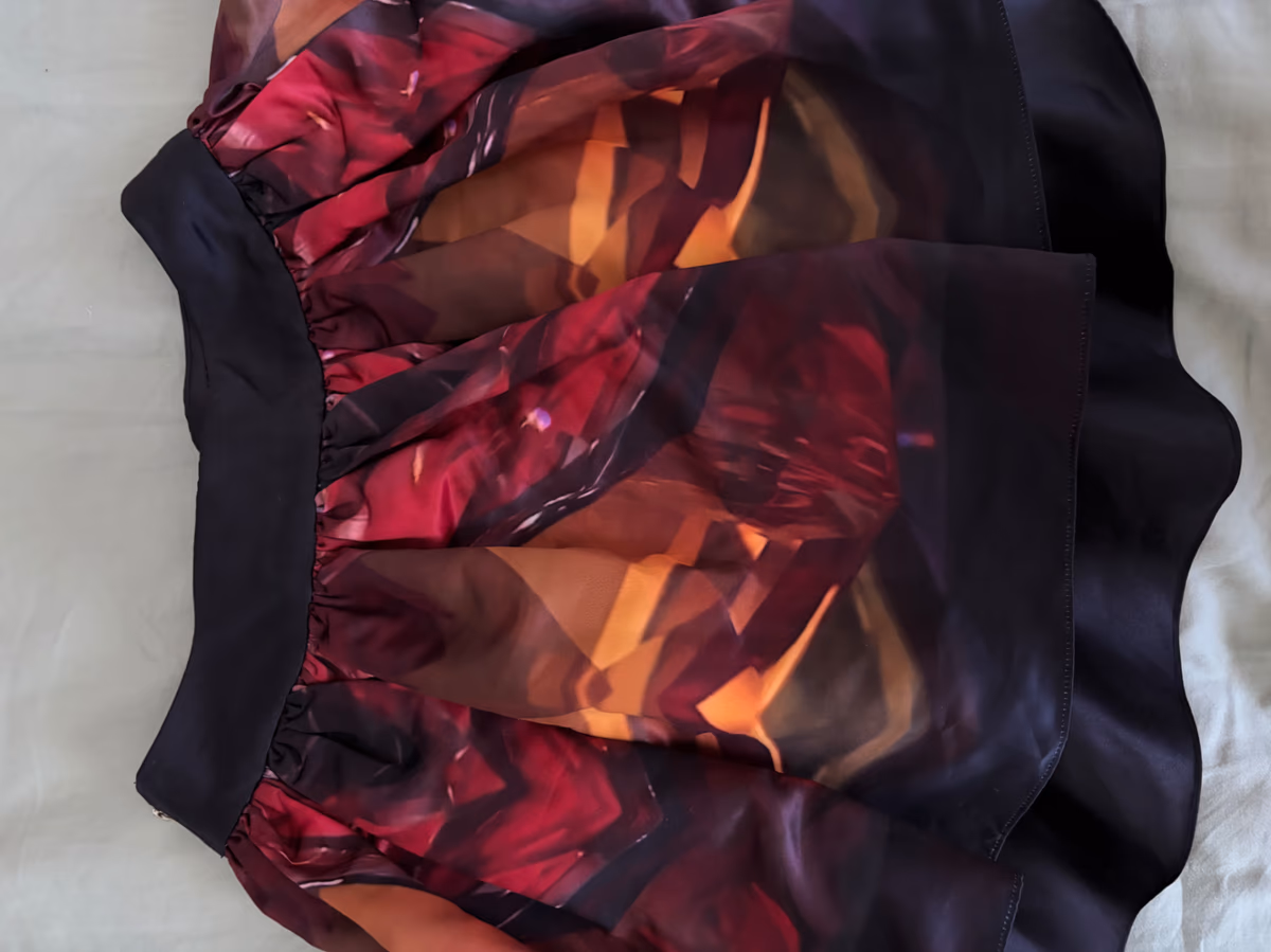 Charles & Ron patterned skirt, photo 4