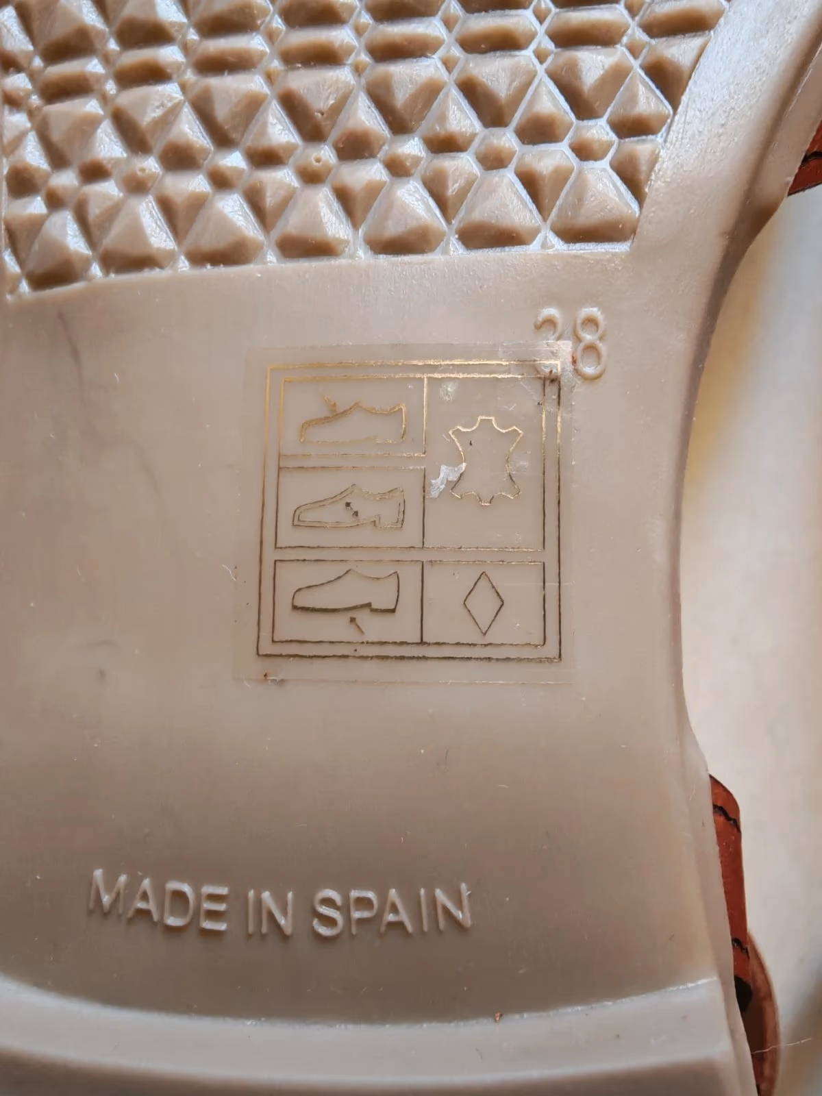 Sandalias de cuero marrón a estrenar, foto 7