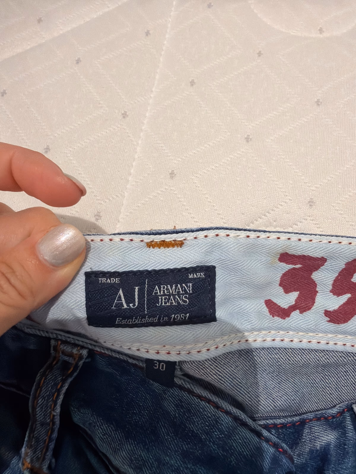 Armani Jeans Azul Jeans, fotografia 2