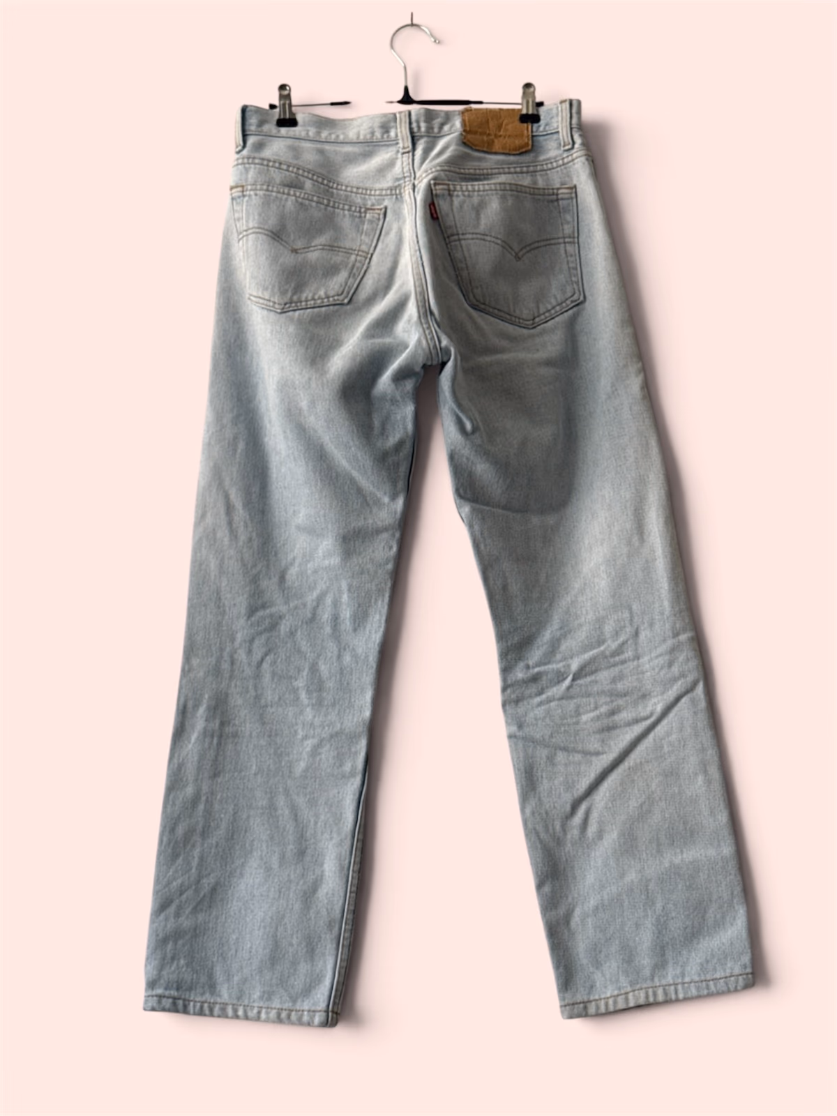 Vintage Levi's Light Wash Denim Jeans, photo 2